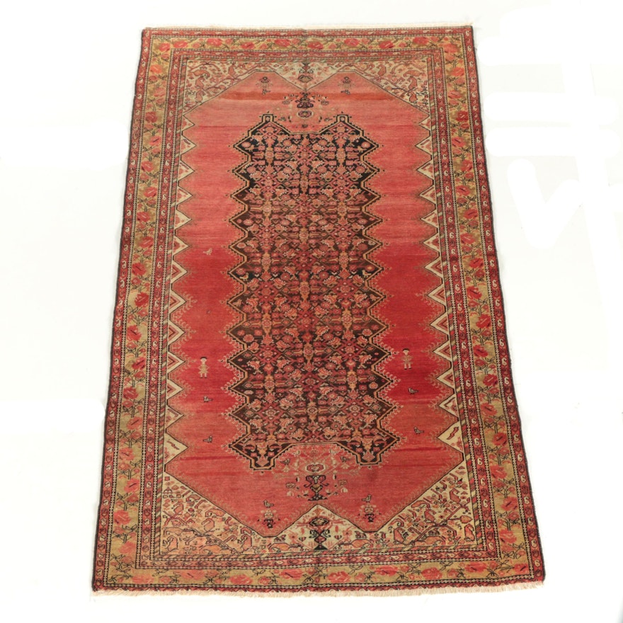 Hand-Knotted Persian Afshar Long Rug