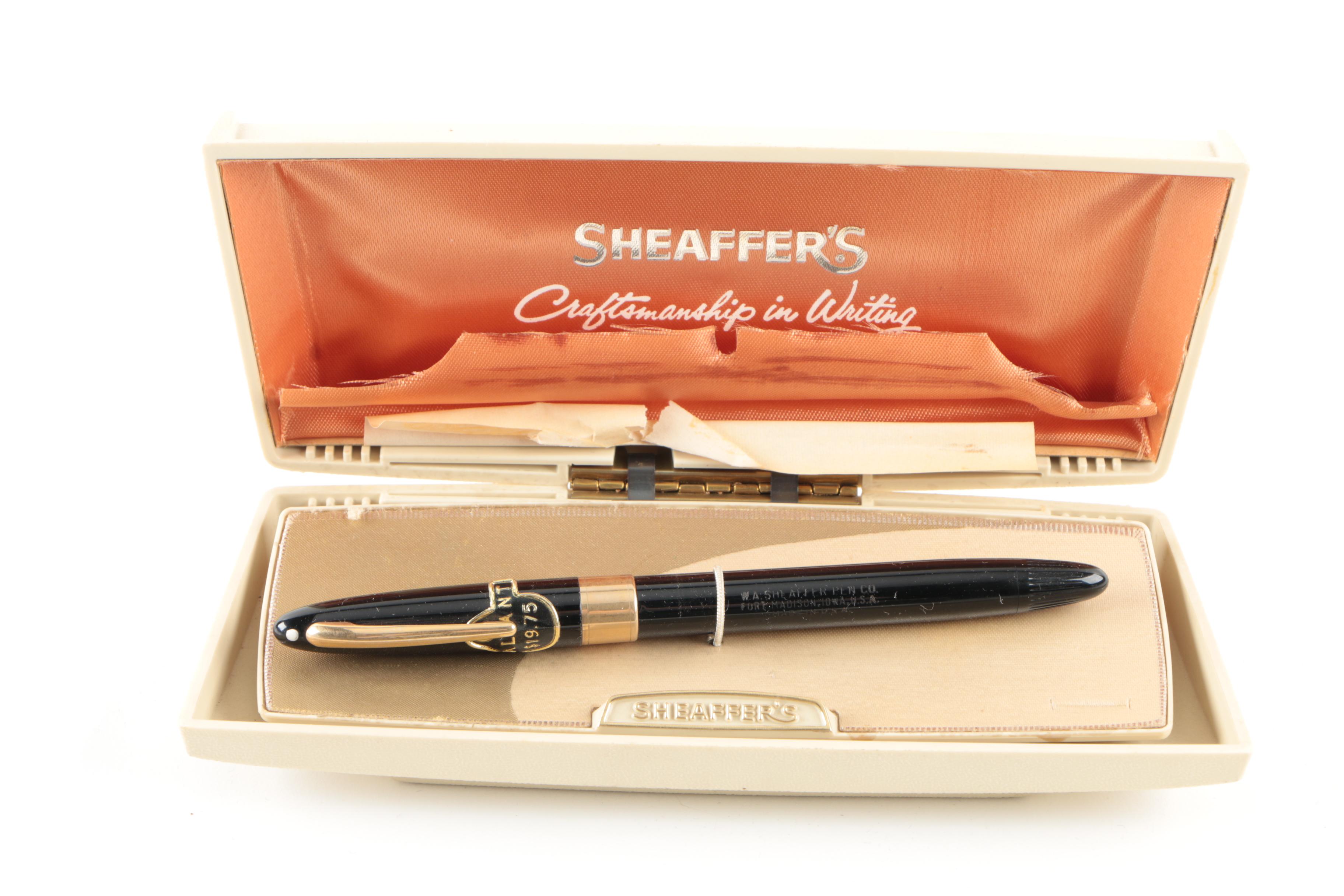 Anson and Sheaffer Pens with Ronson Pencil Lighter