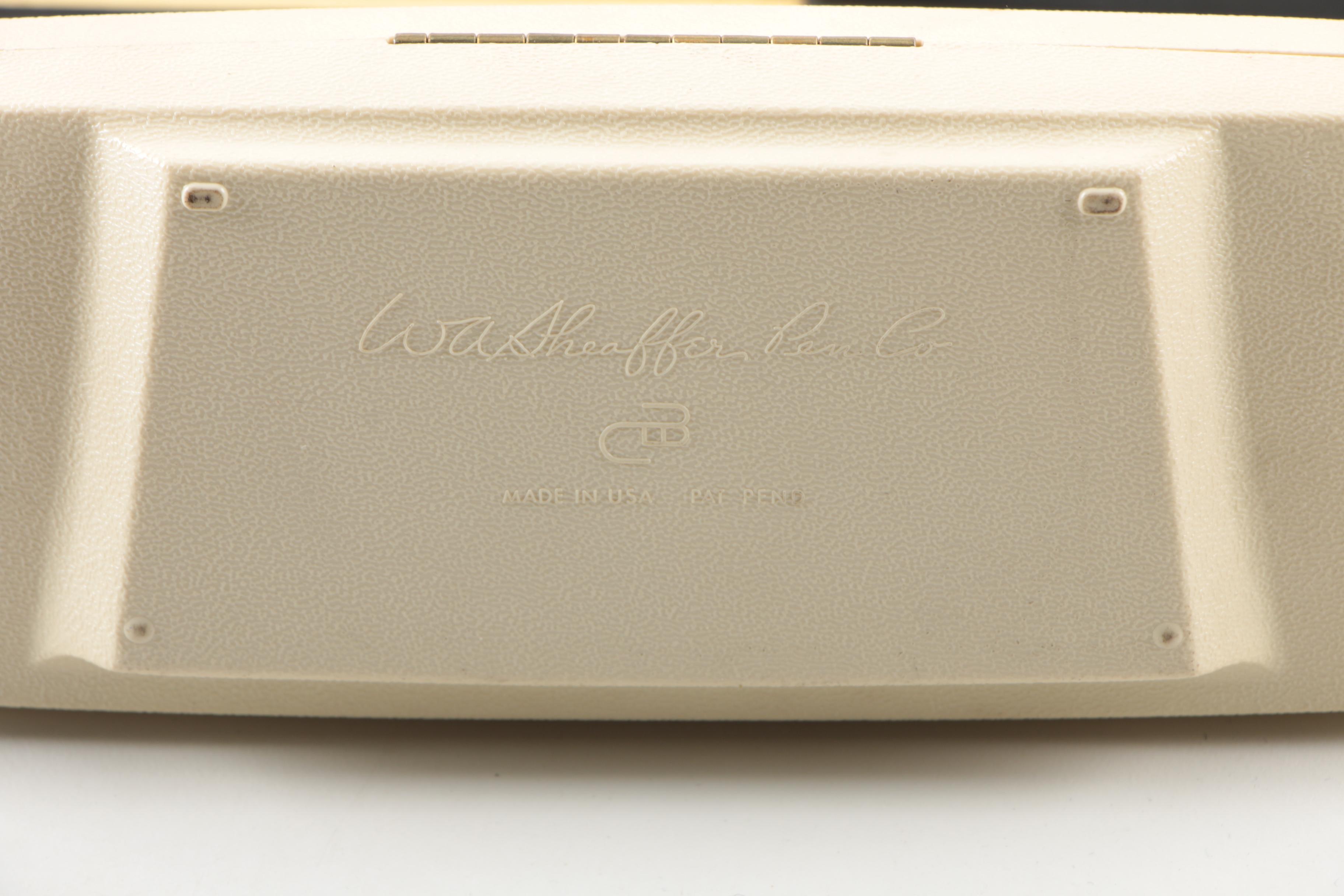 Anson and Sheaffer Pens with Ronson Pencil Lighter