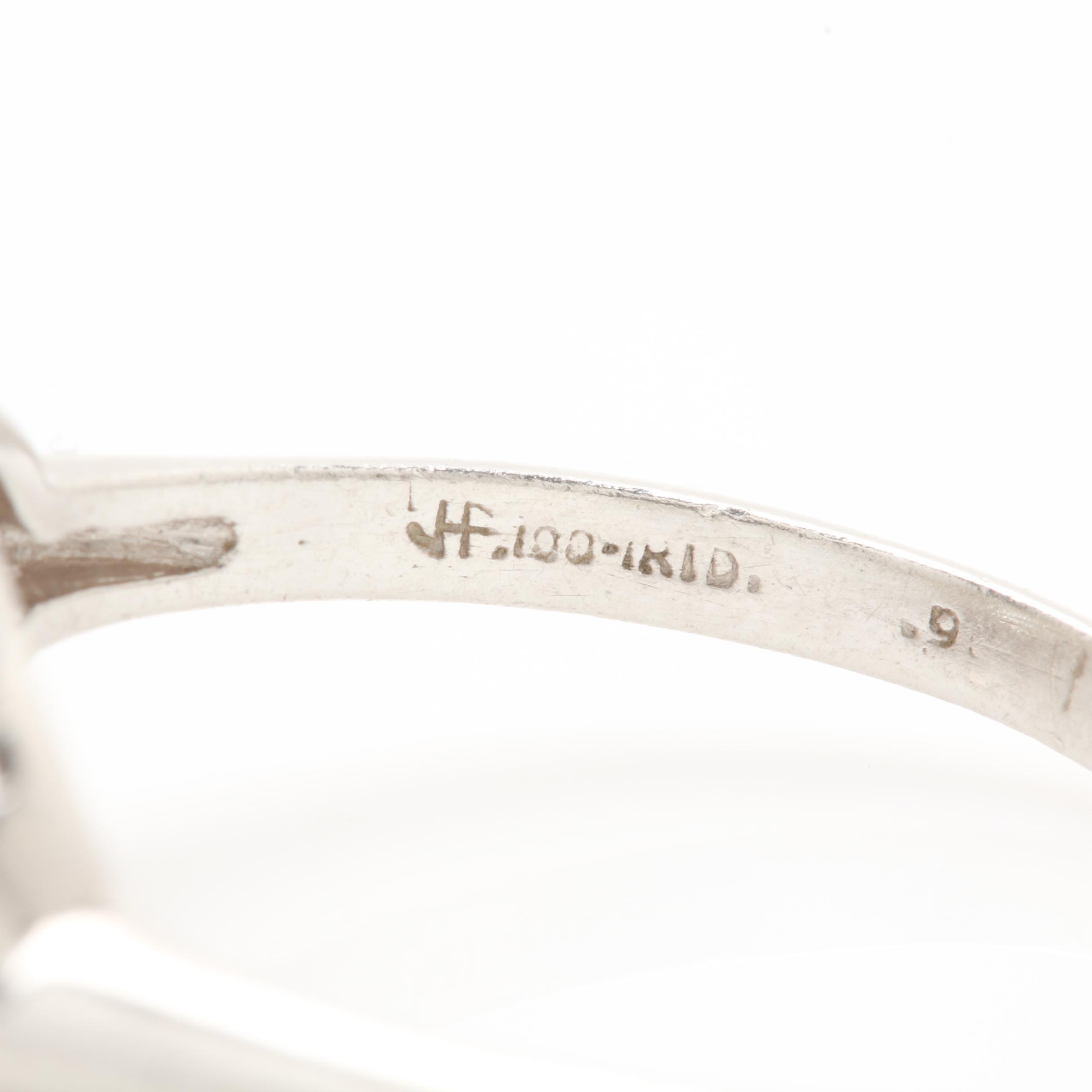 Platinum 1.24 CTW Diamond Ring