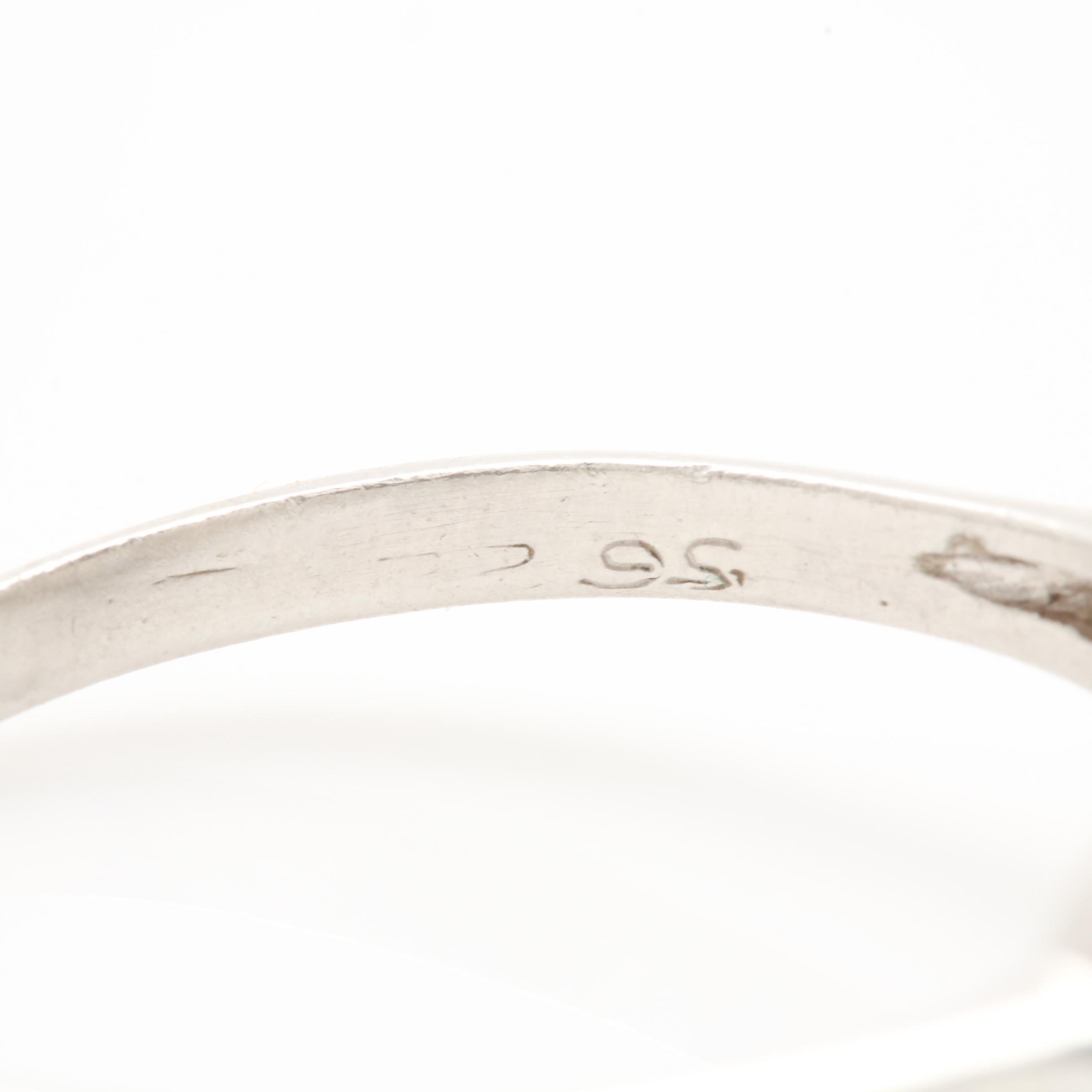 Platinum 1.24 CTW Diamond Ring