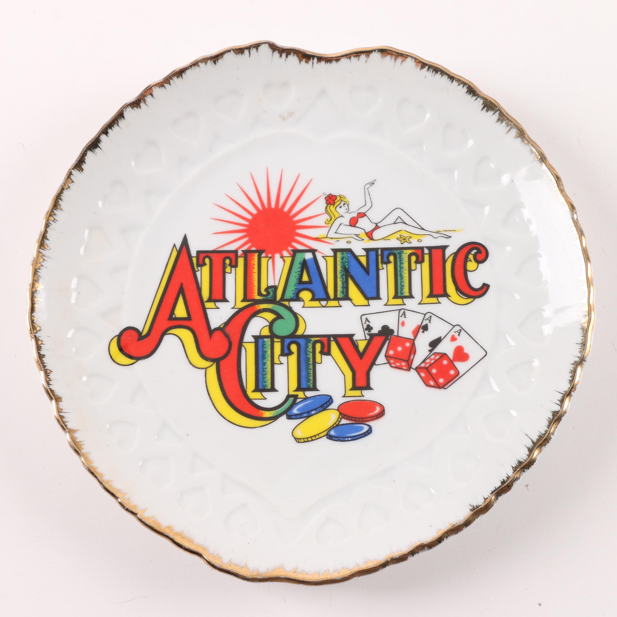 Vintage "Le Petit Poucet", "Nine O'Clock Ceremony" and Souvenir Plates