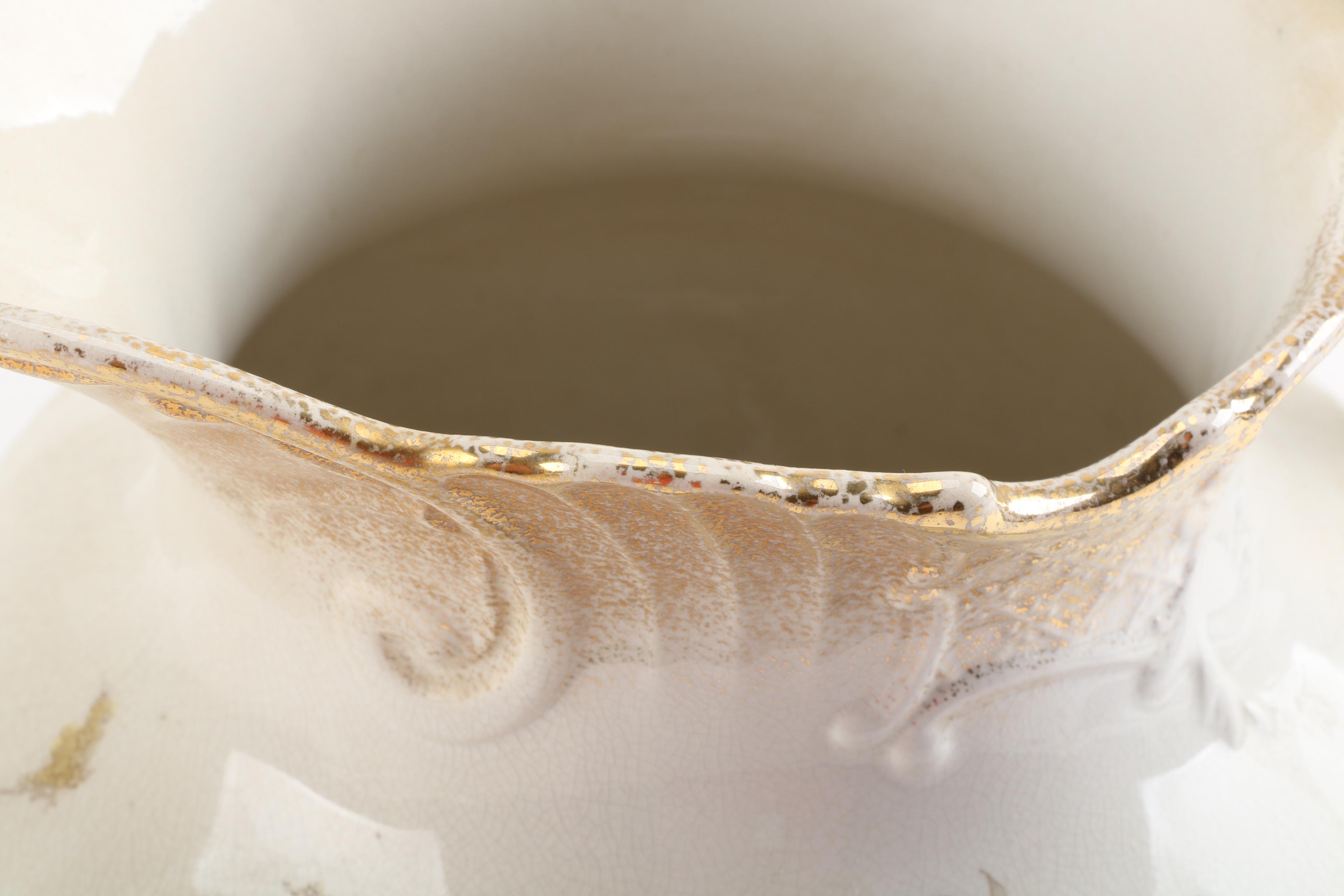 Vintage Edwin Bennett Semi-Porcelain Pitcher and Basin