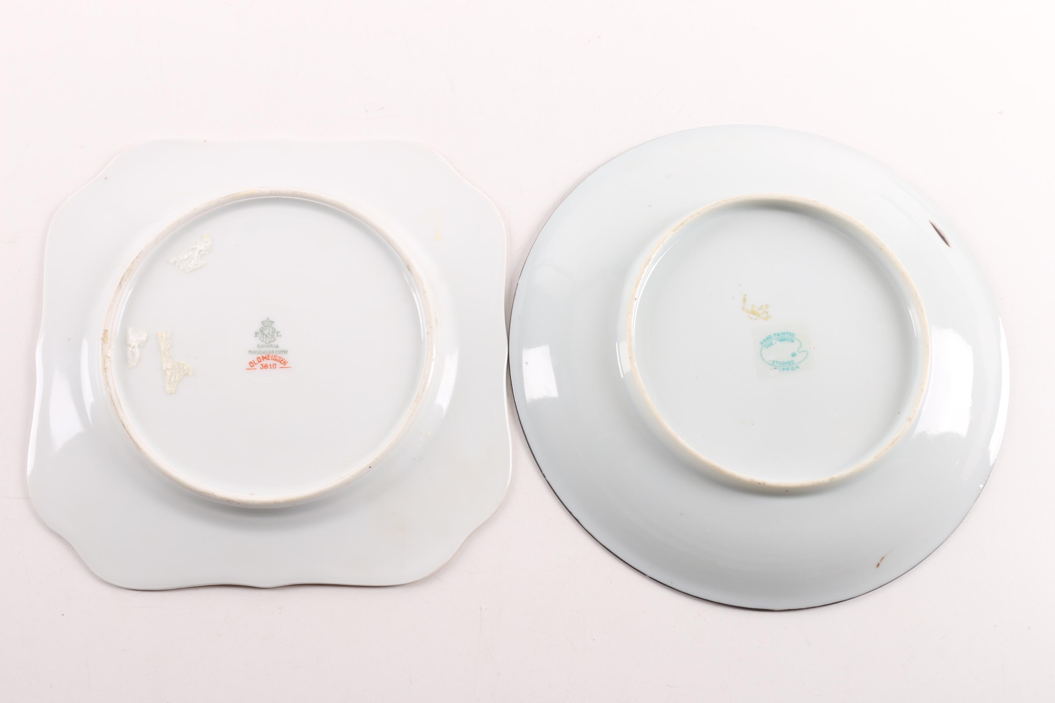 Vintage Tirschenreuth "Old Meissen" and Other Tableware