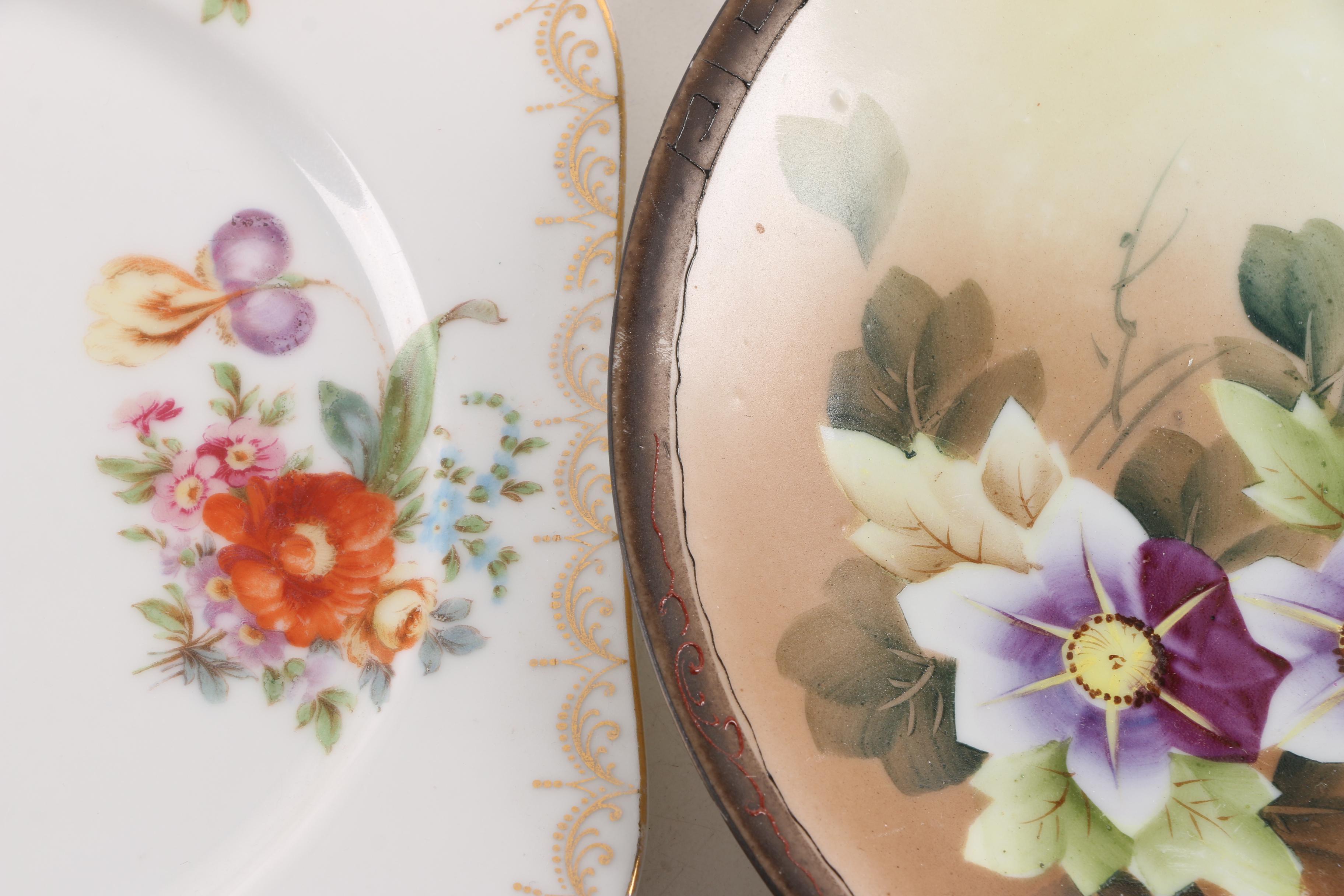 Vintage Tirschenreuth "Old Meissen" and Other Tableware