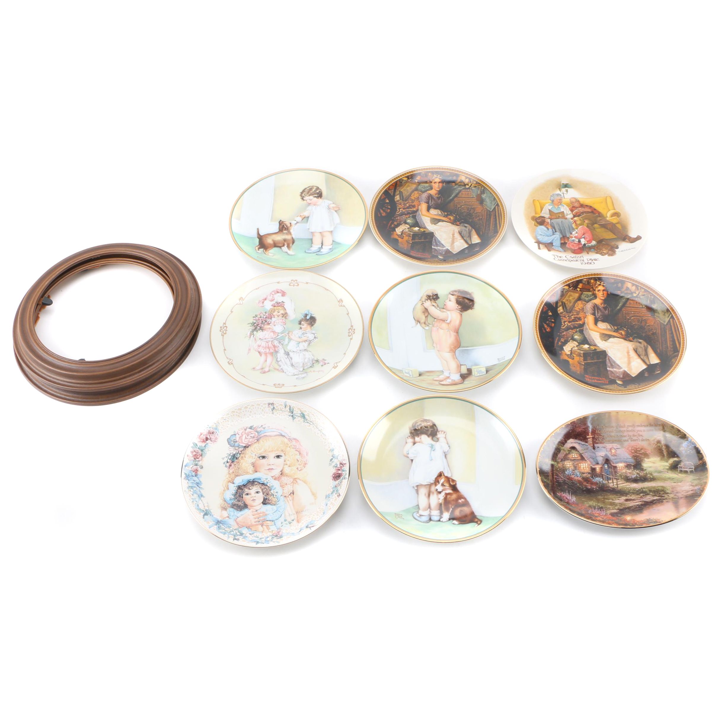 Bessie Pease Gutmann Collectible Porcelain Plates