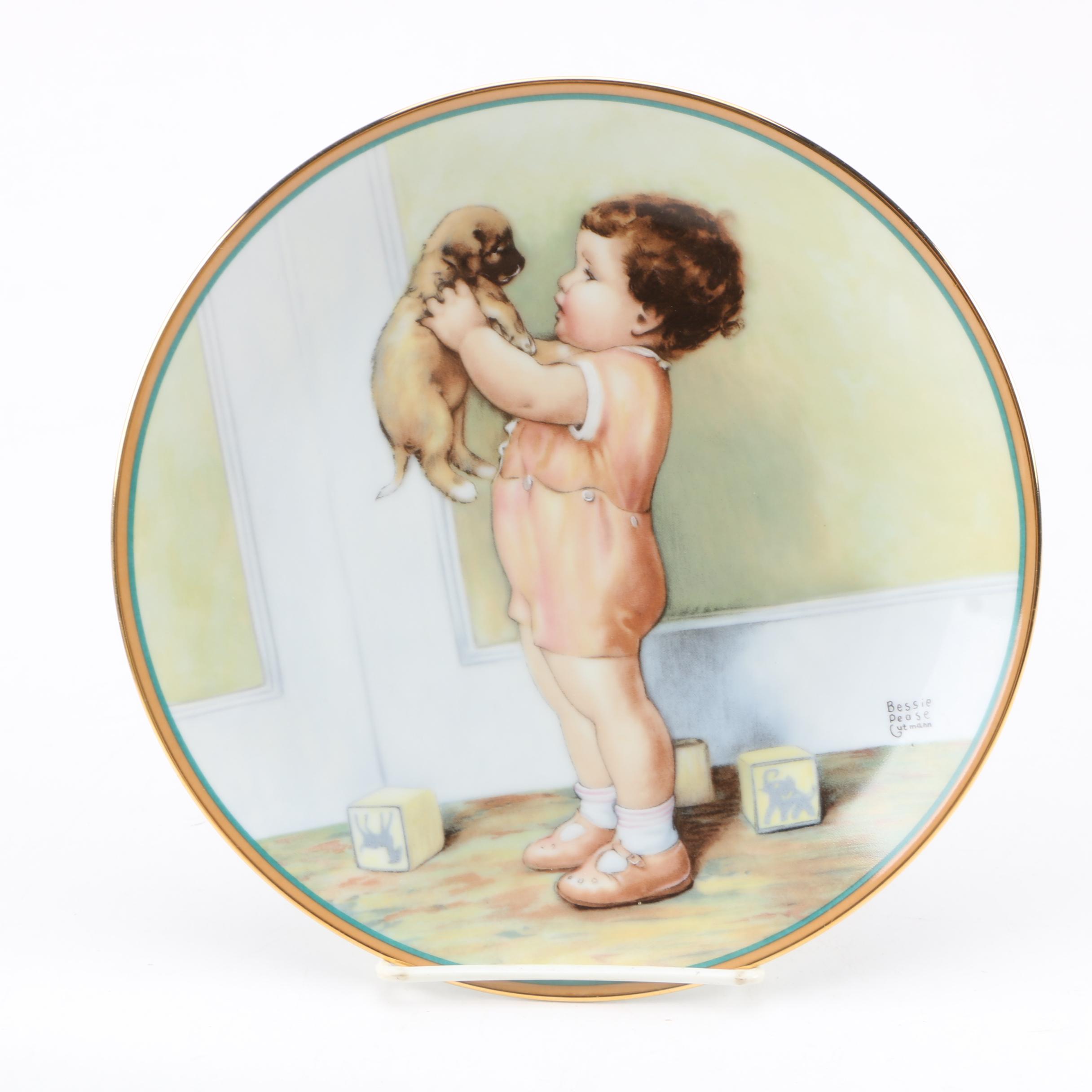 Bessie Pease Gutmann Collectible Porcelain Plates