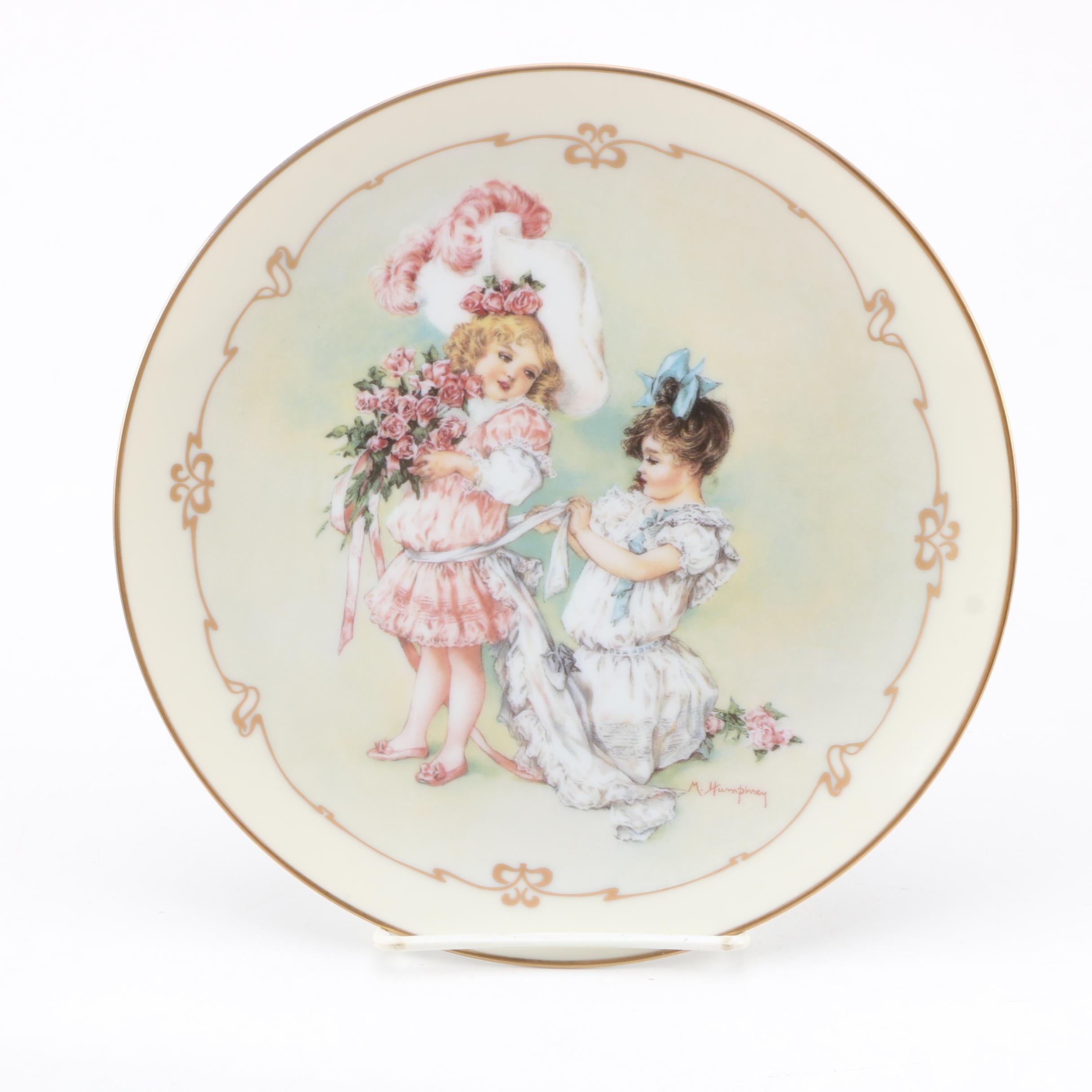 Bessie Pease Gutmann Collectible Porcelain Plates