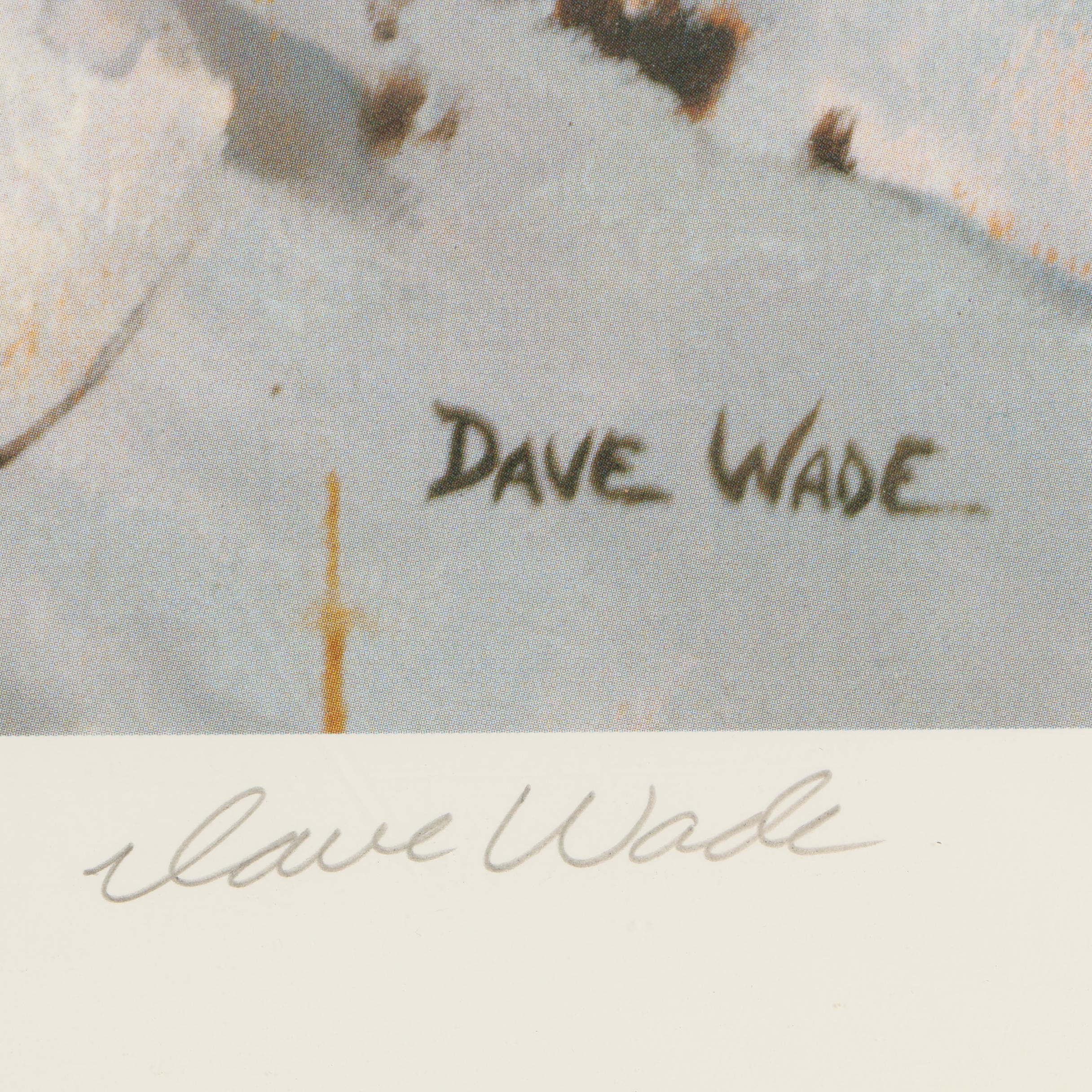 Dave Wade Limited Edition Offset Lithographic Print "Grey River Buck"