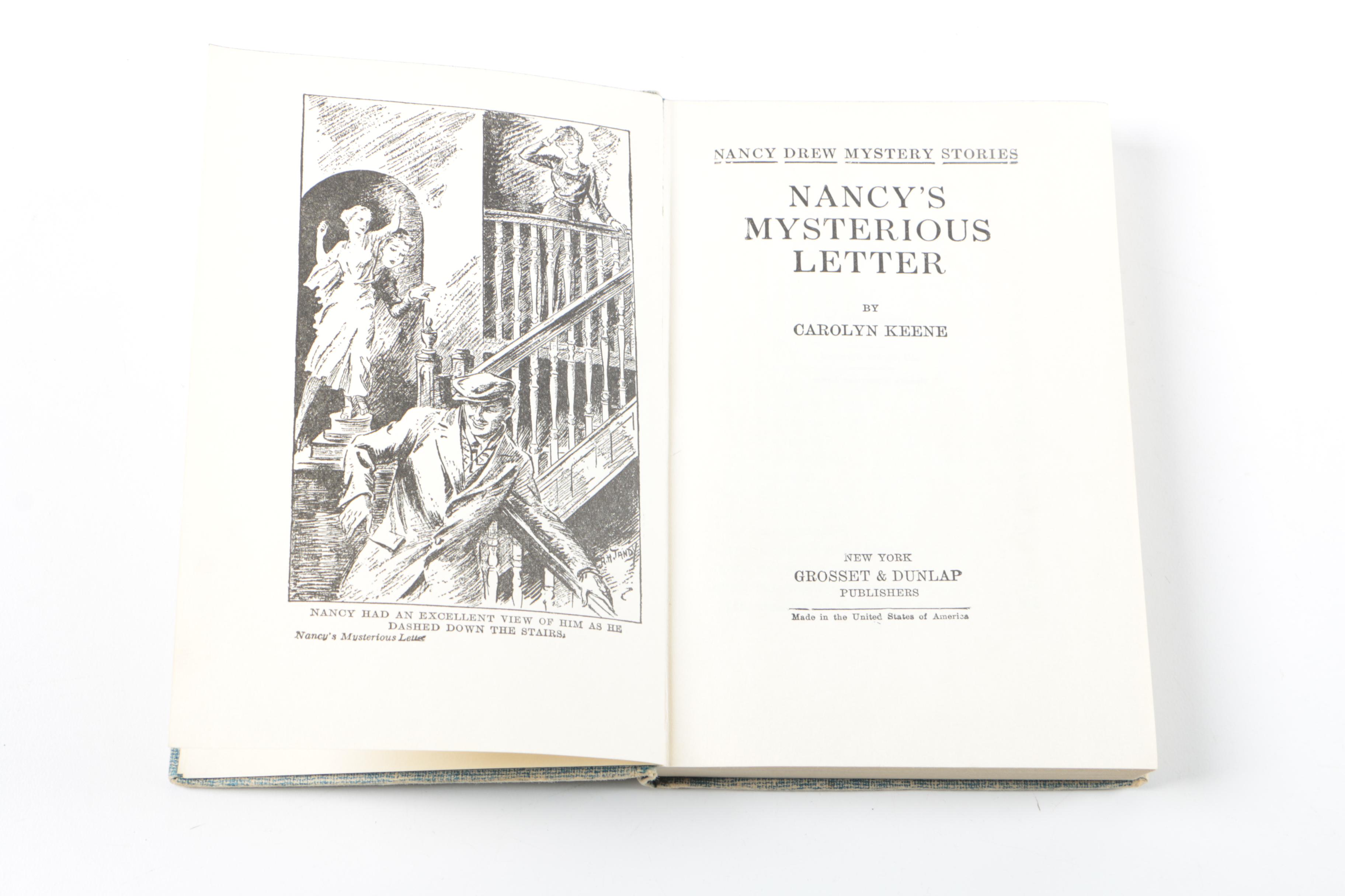 Vintage Books Including 1950s "Nancy Drew"