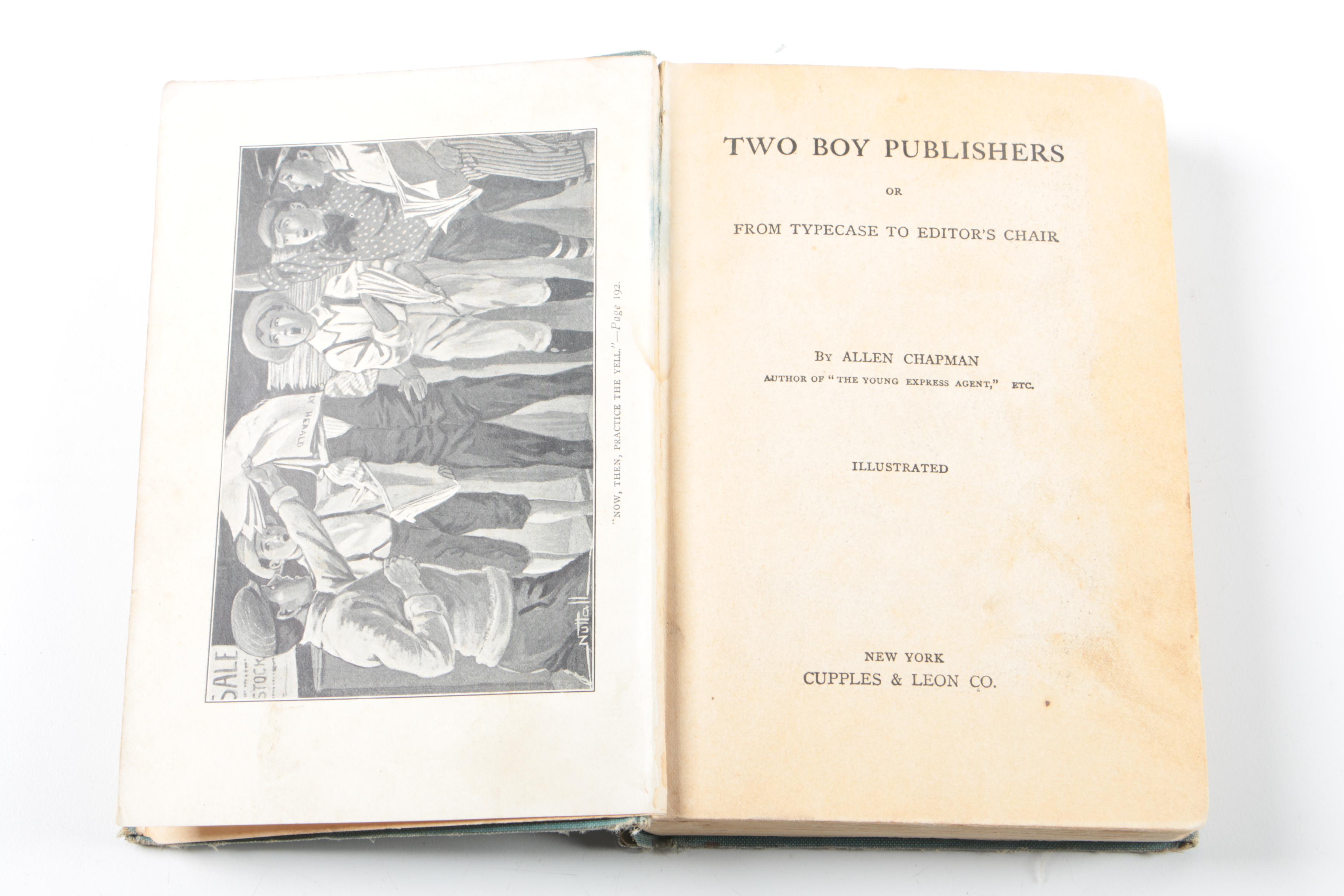 Vintage Books Including 1950s "Nancy Drew"