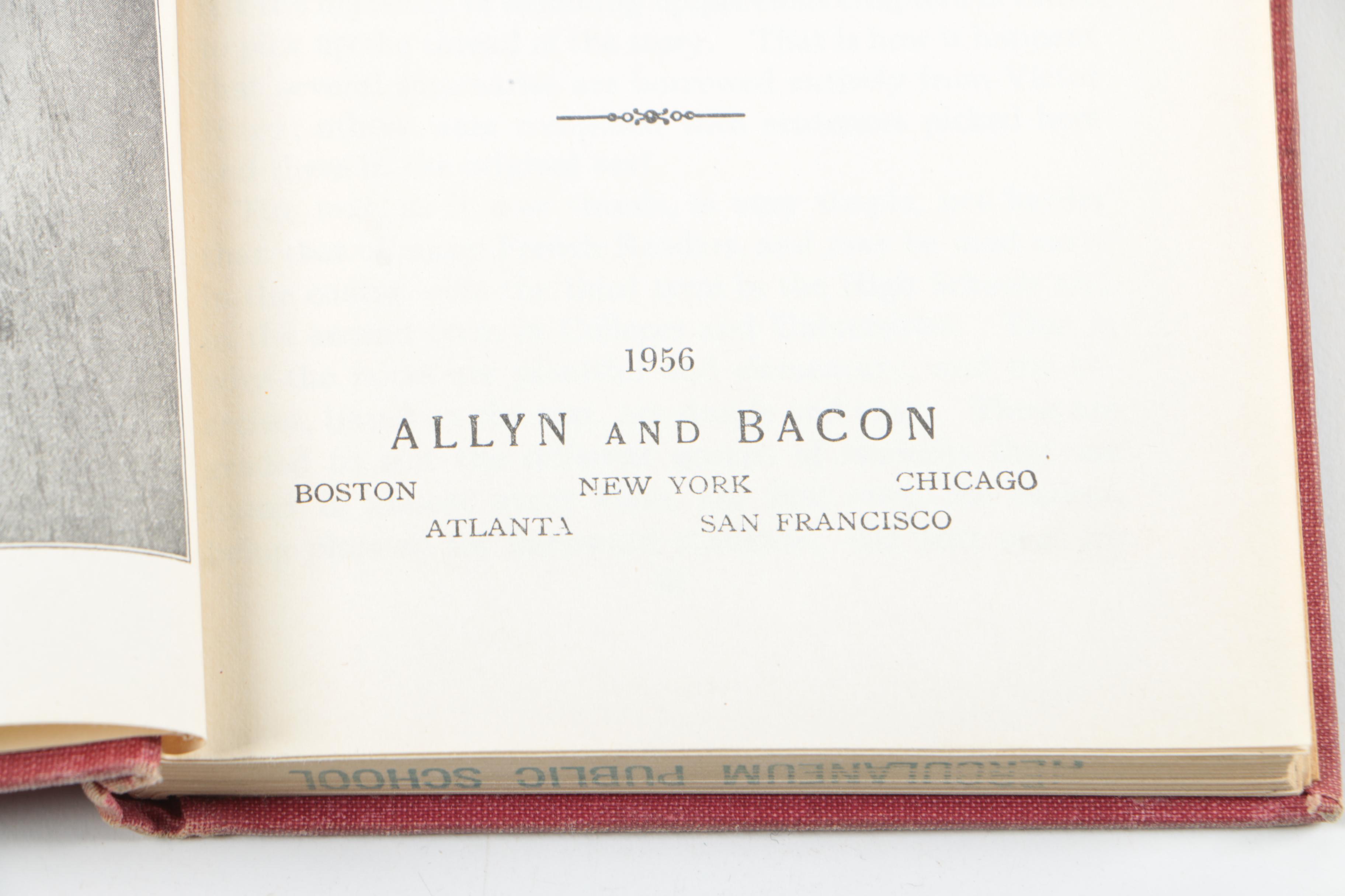 Vintage Books Including 1950s "Nancy Drew"