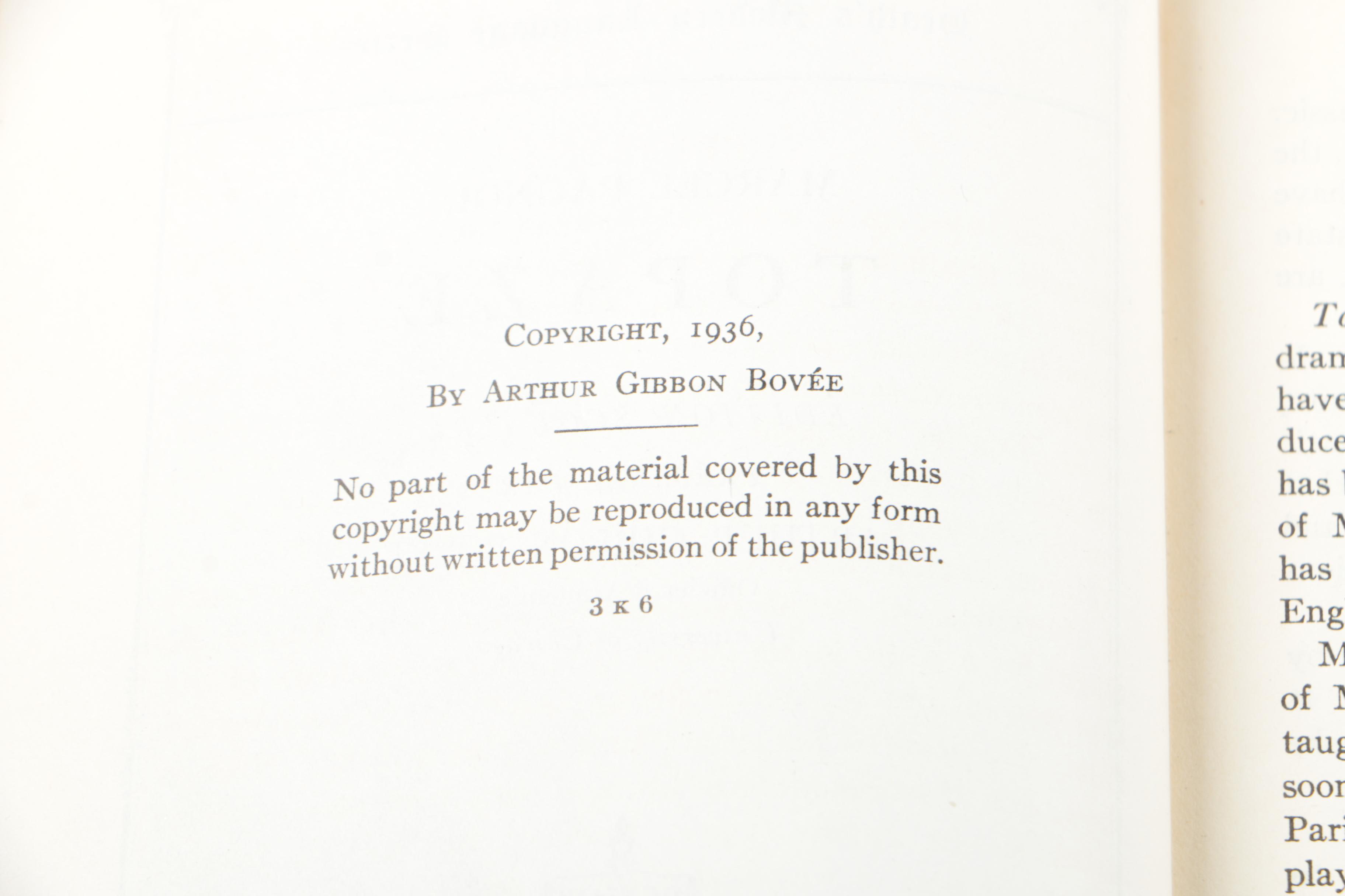Vintage Books Including 1950s "Nancy Drew"