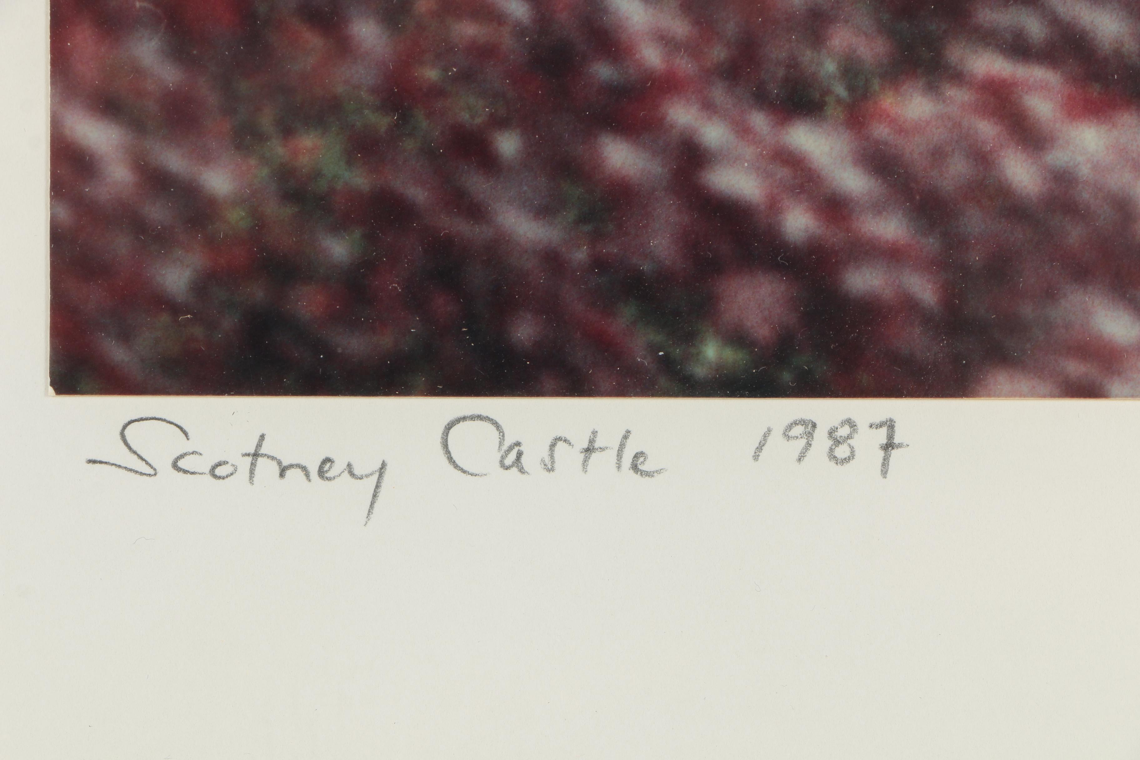 D. Gleason Color Photograph "Scotney Castle 1987"