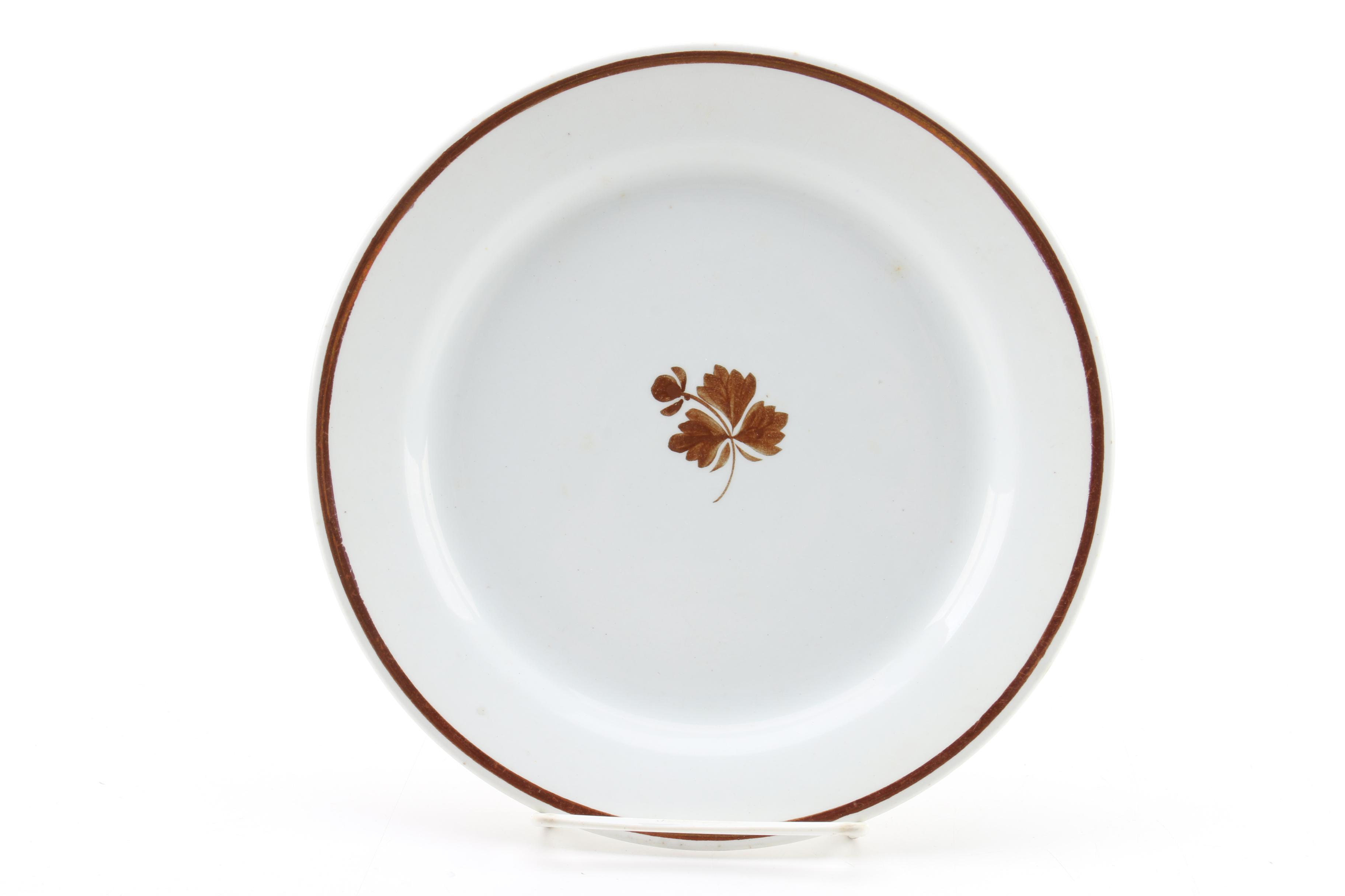 1891-96 A. J. Wilkinson "Tea Leaf" Ironstone Tableware