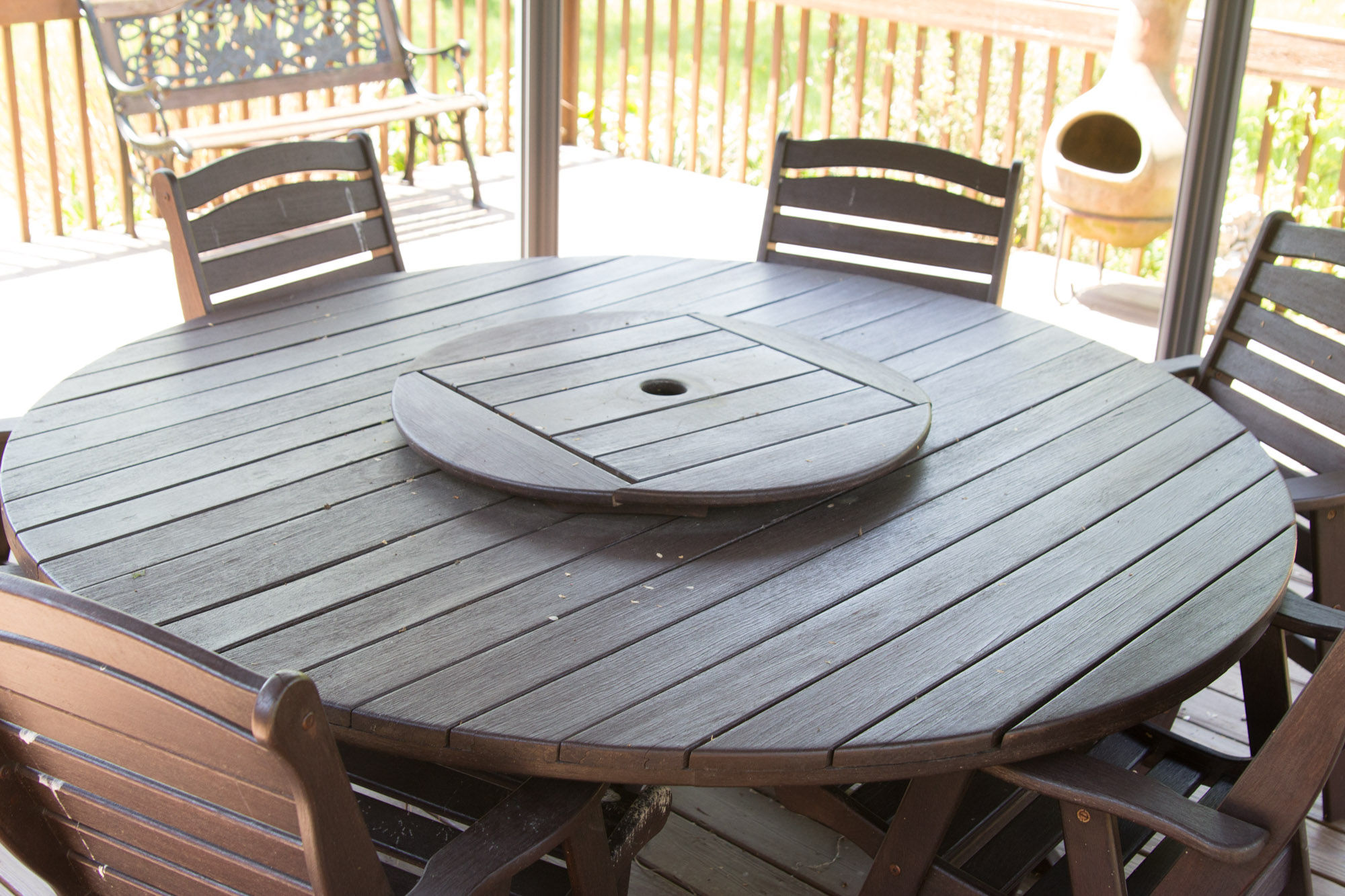 Jensen Jarrah Outdoor Table and Chairs