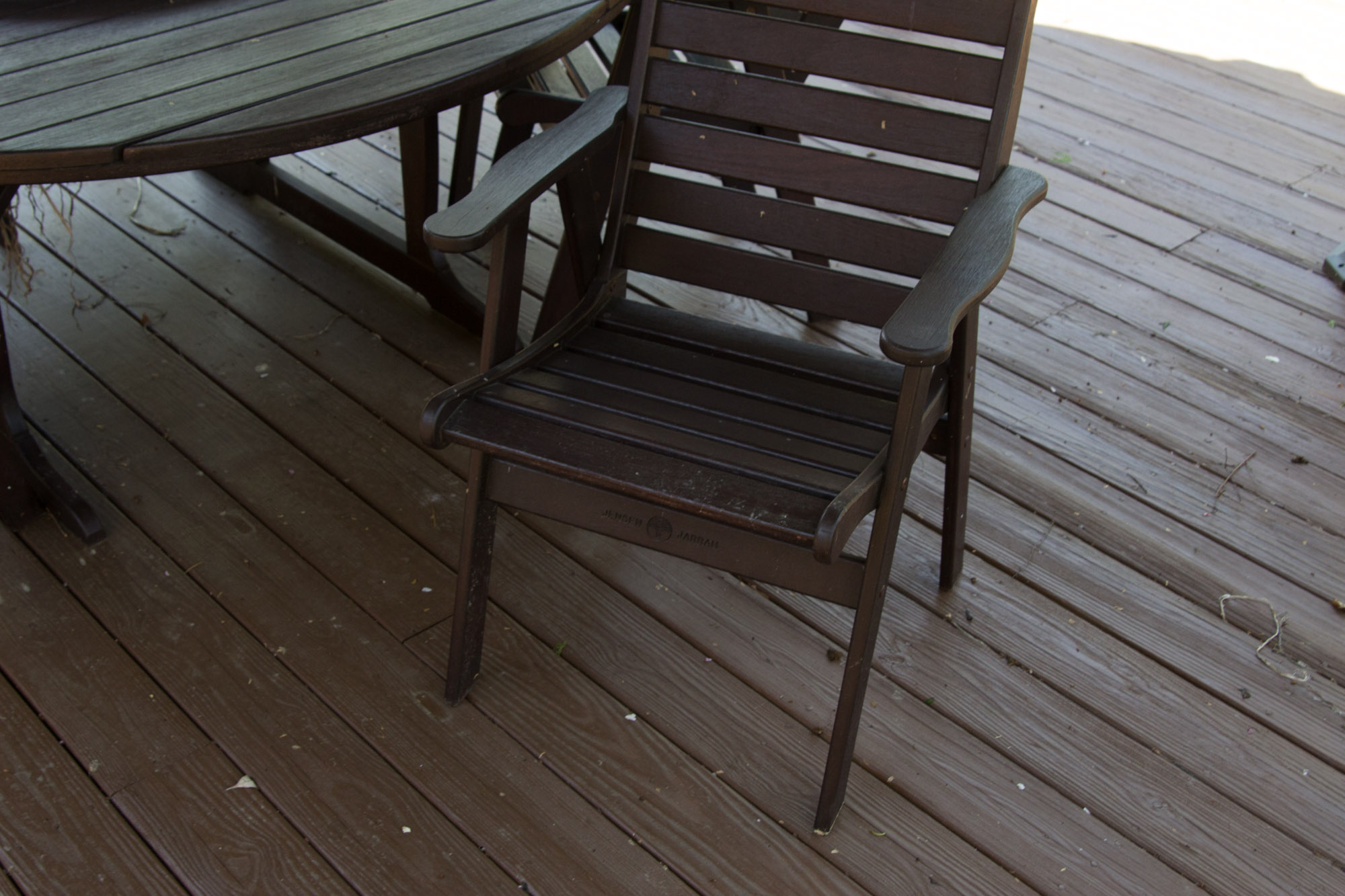 Jensen Jarrah Outdoor Table and Chairs