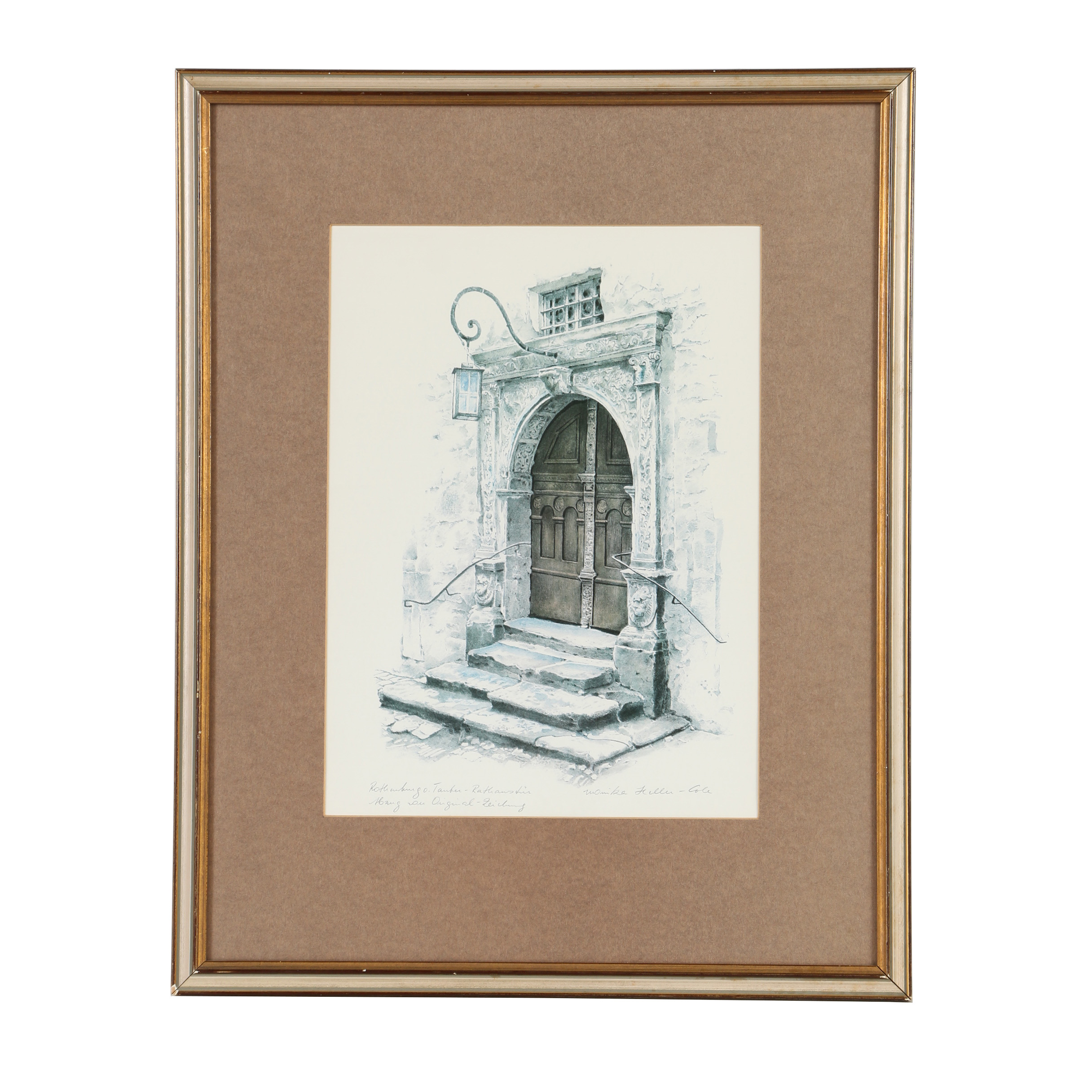 Offset Lithograph "Rothenburg Tauber"