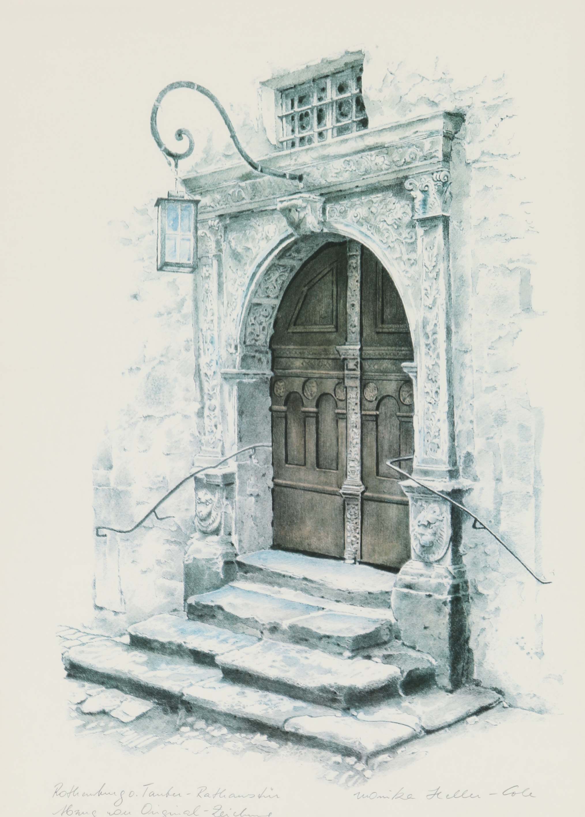 Offset Lithograph "Rothenburg Tauber"