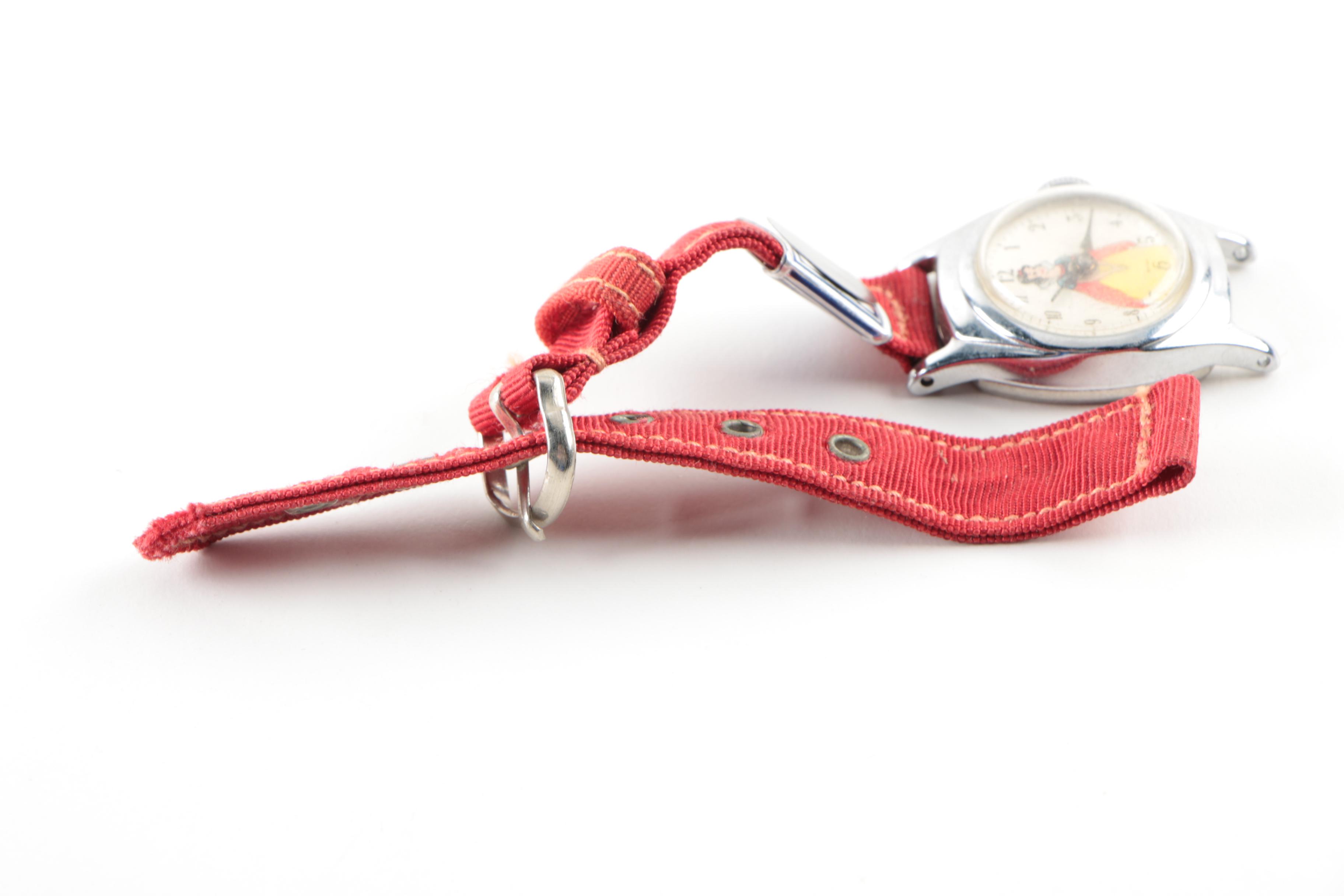 Bradley Cinderella and Disney Snow White and Mickey Mouse Watches