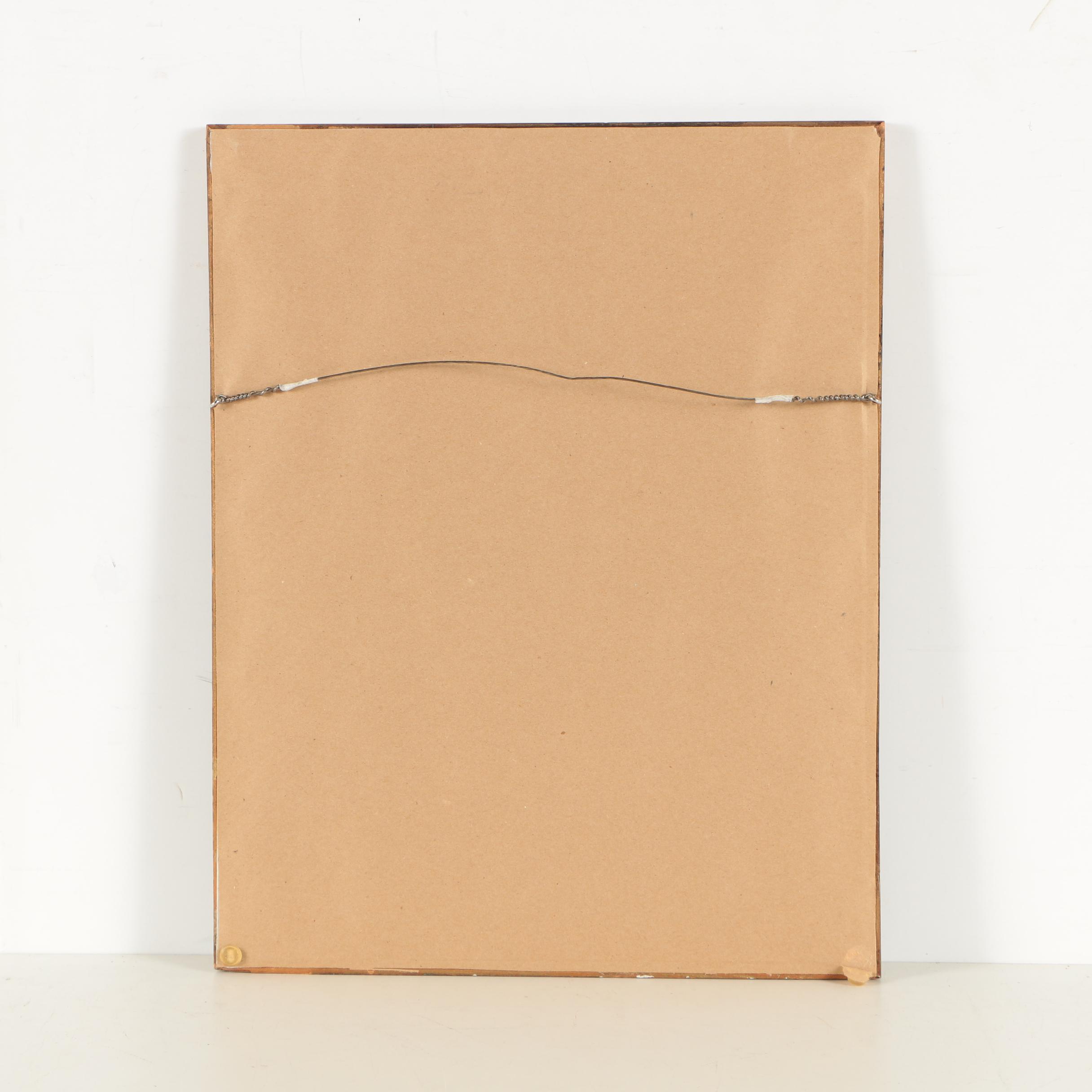 Offset Lithograph After Arthur Garrett Knapp "Alice Blue Gown"