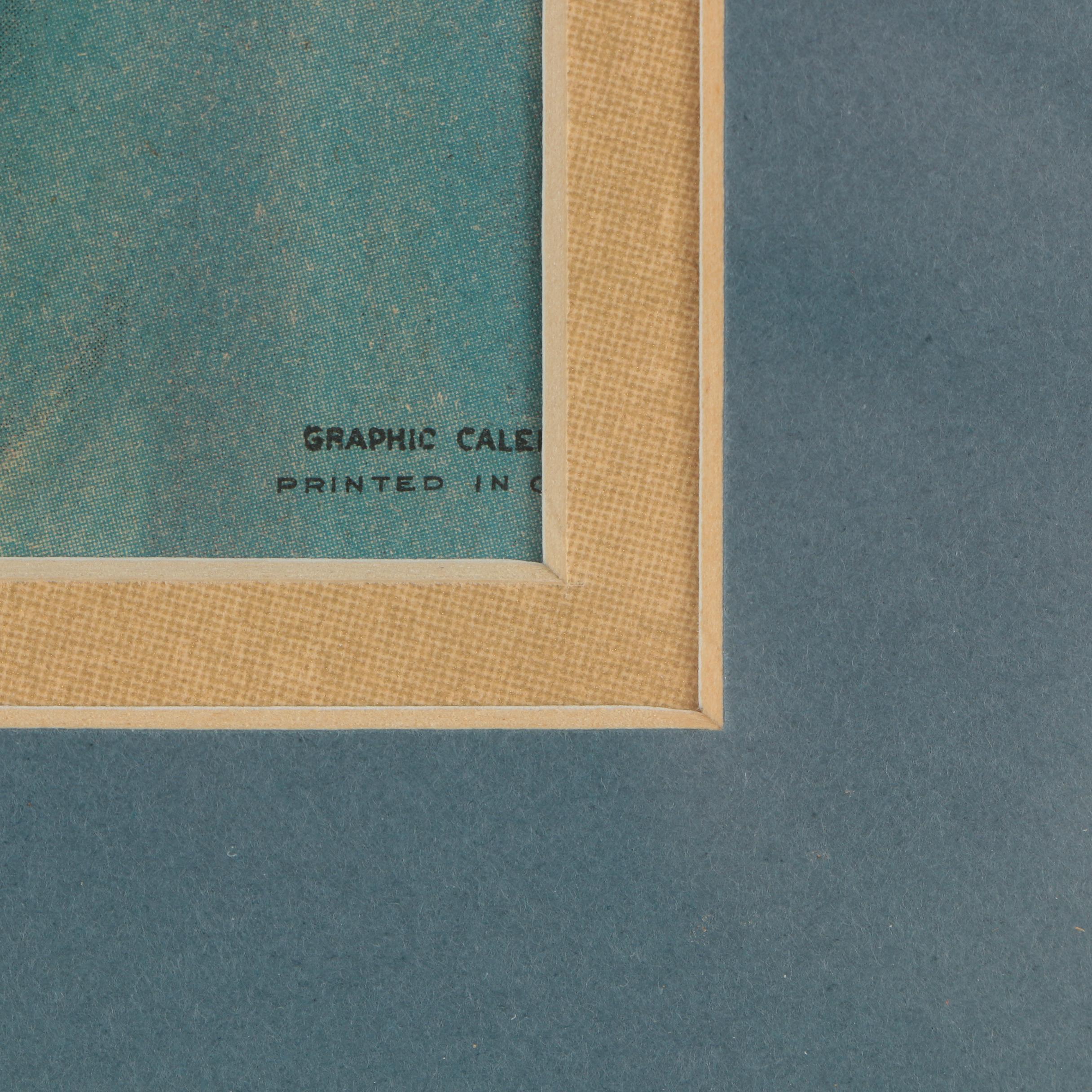 Offset Lithograph After Arthur Garrett Knapp "Alice Blue Gown"