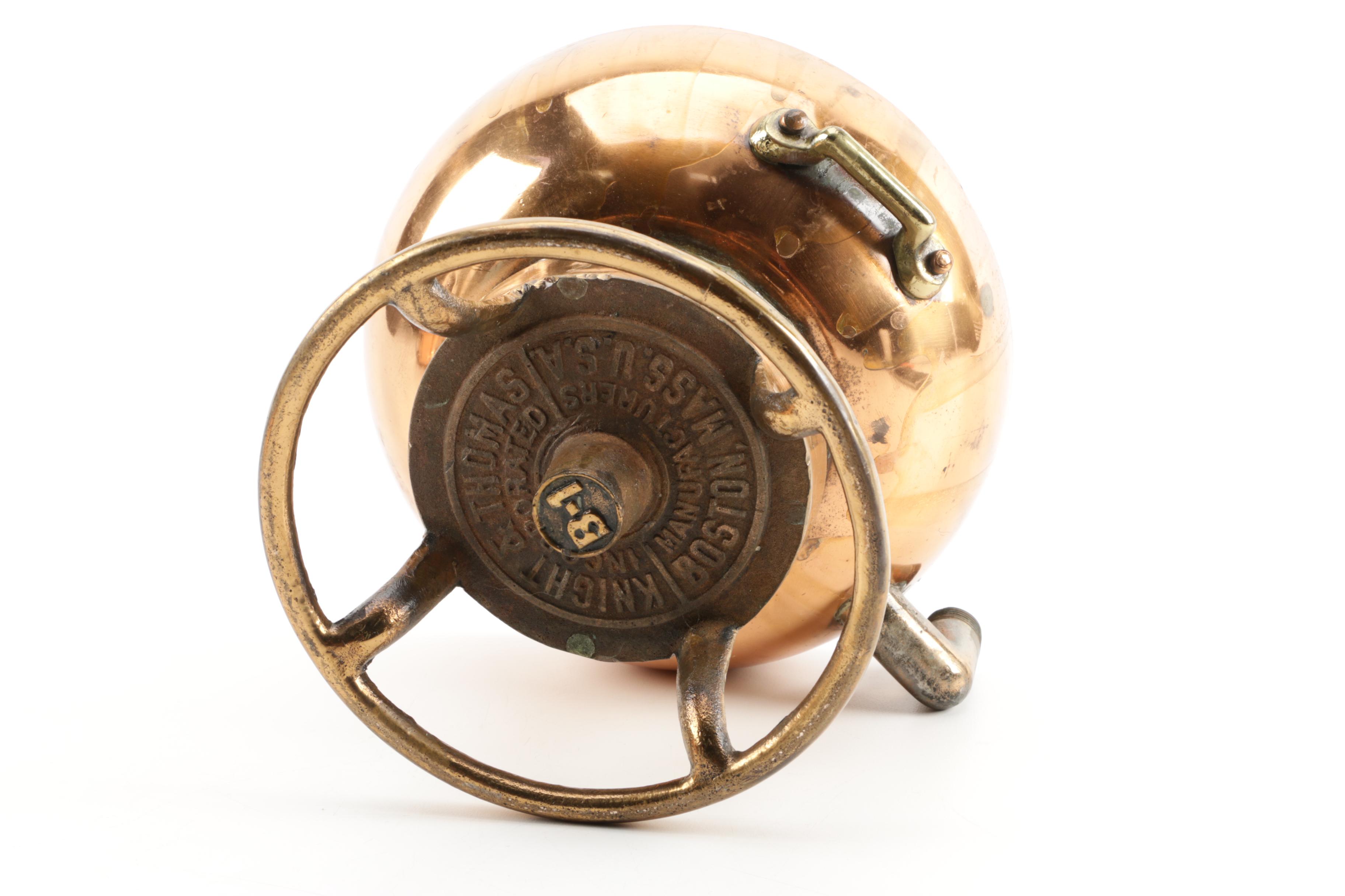 Copper Cookware Featuring Knight & Thomas and Columbian Silver Co.