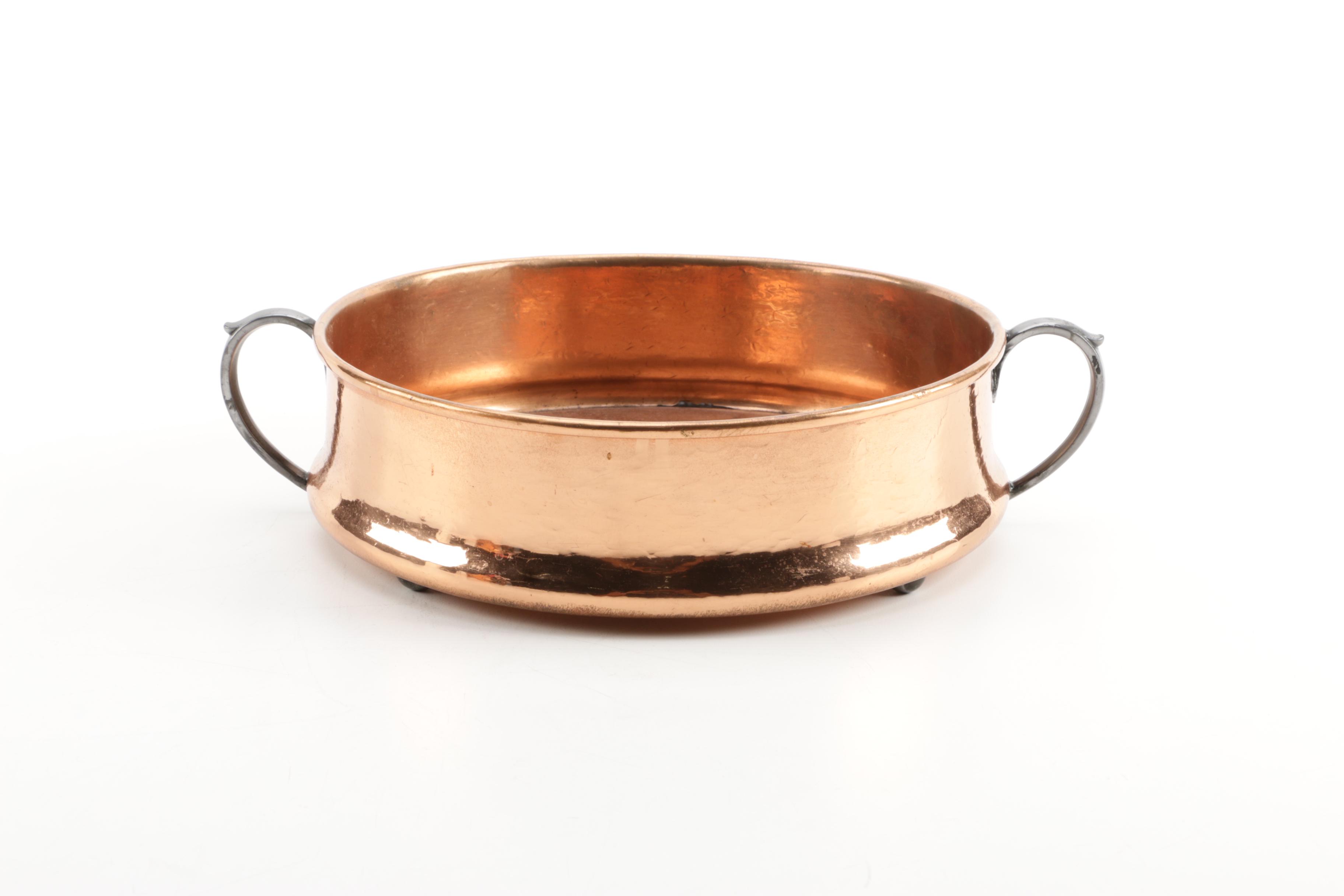 Copper Cookware Featuring Knight & Thomas and Columbian Silver Co.