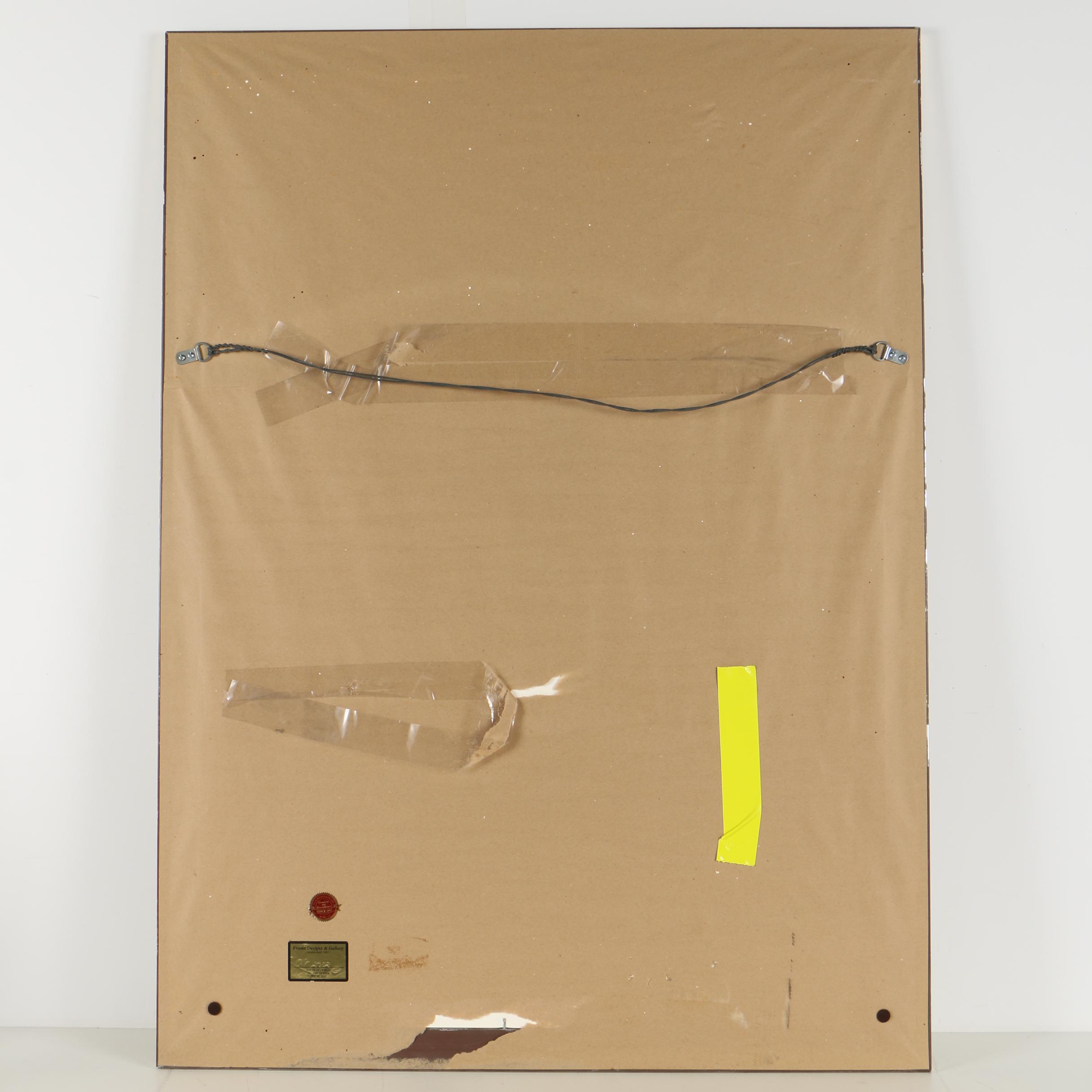 Barbara Weldon Ink and Watercolor Painting on Paper Collage