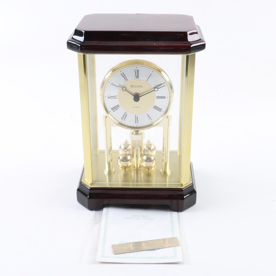 Bulova Contemporary Style Anniversary Clock