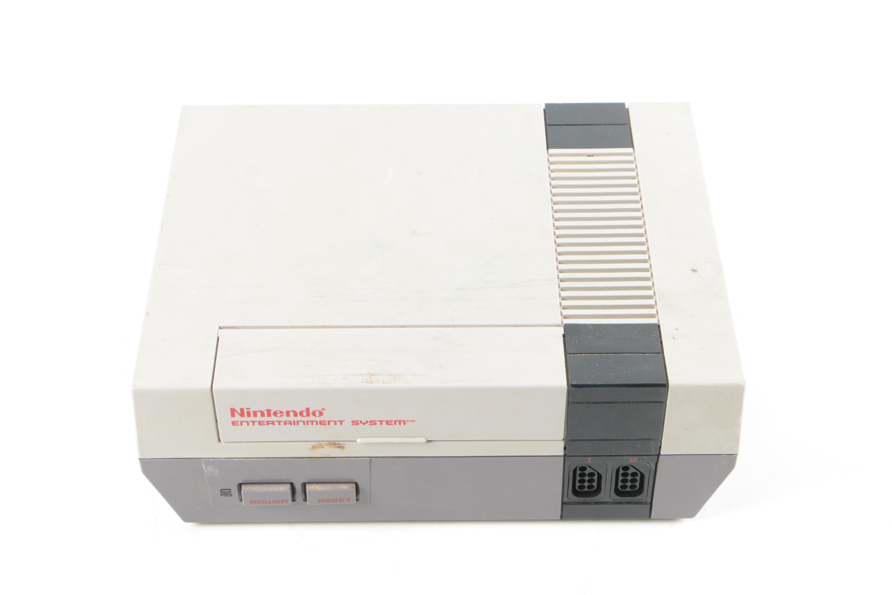 1985 Nintendo Entertainment System and Other Video Game Items