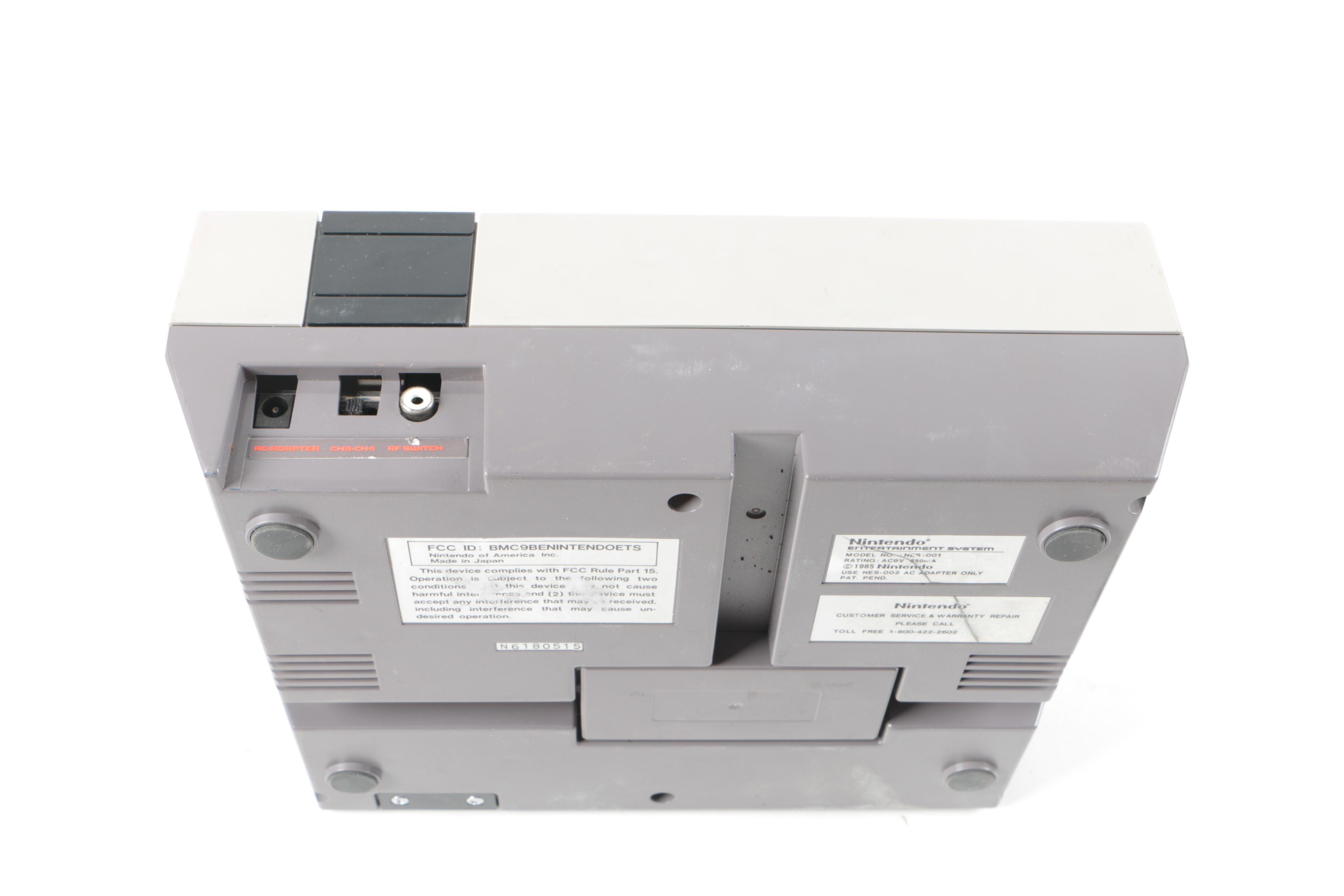 1985 Nintendo Entertainment System and Other Video Game Items