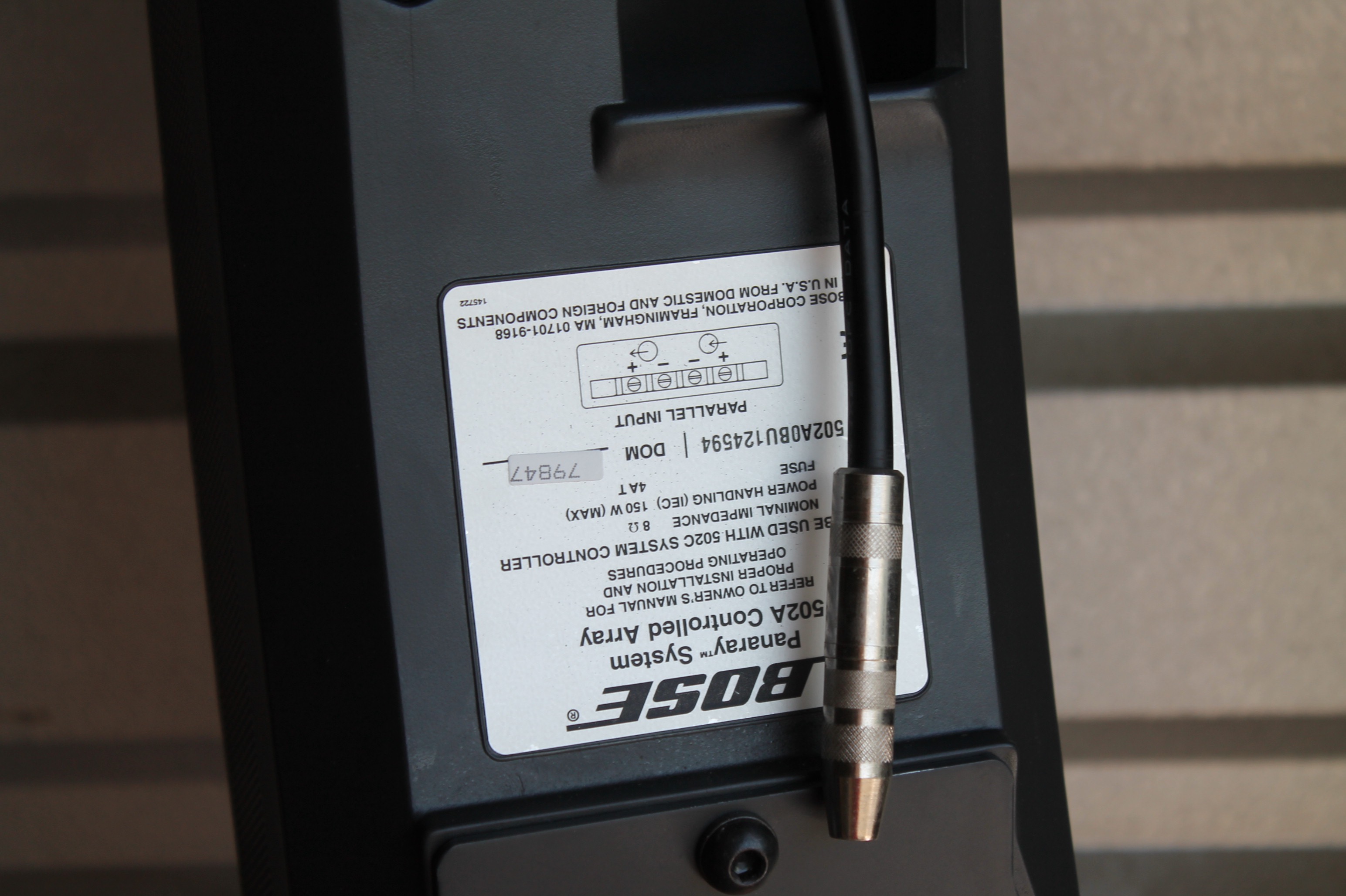 Bose 502 Speaker System