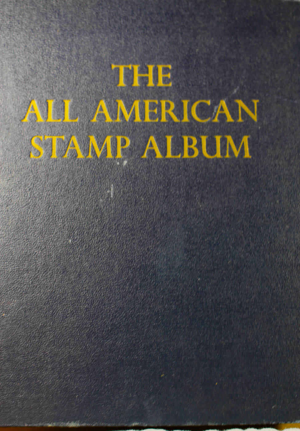 A U.S. Stamp Collection in an "All American Stamp Album"