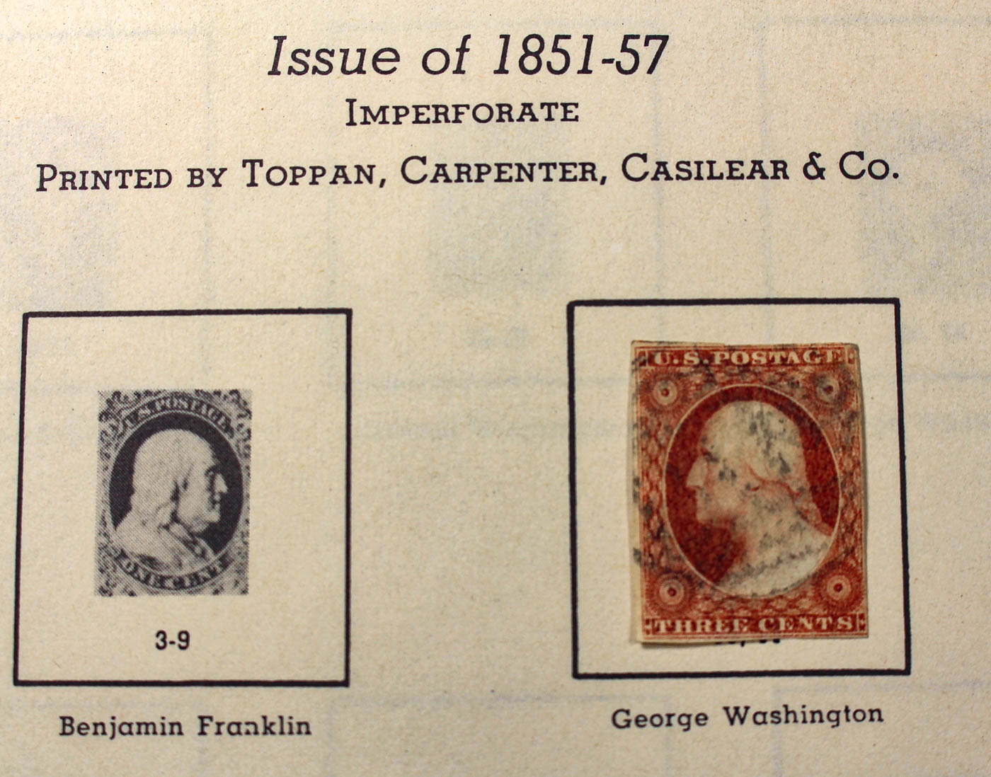 A U.S. Stamp Collection in an "All American Stamp Album"