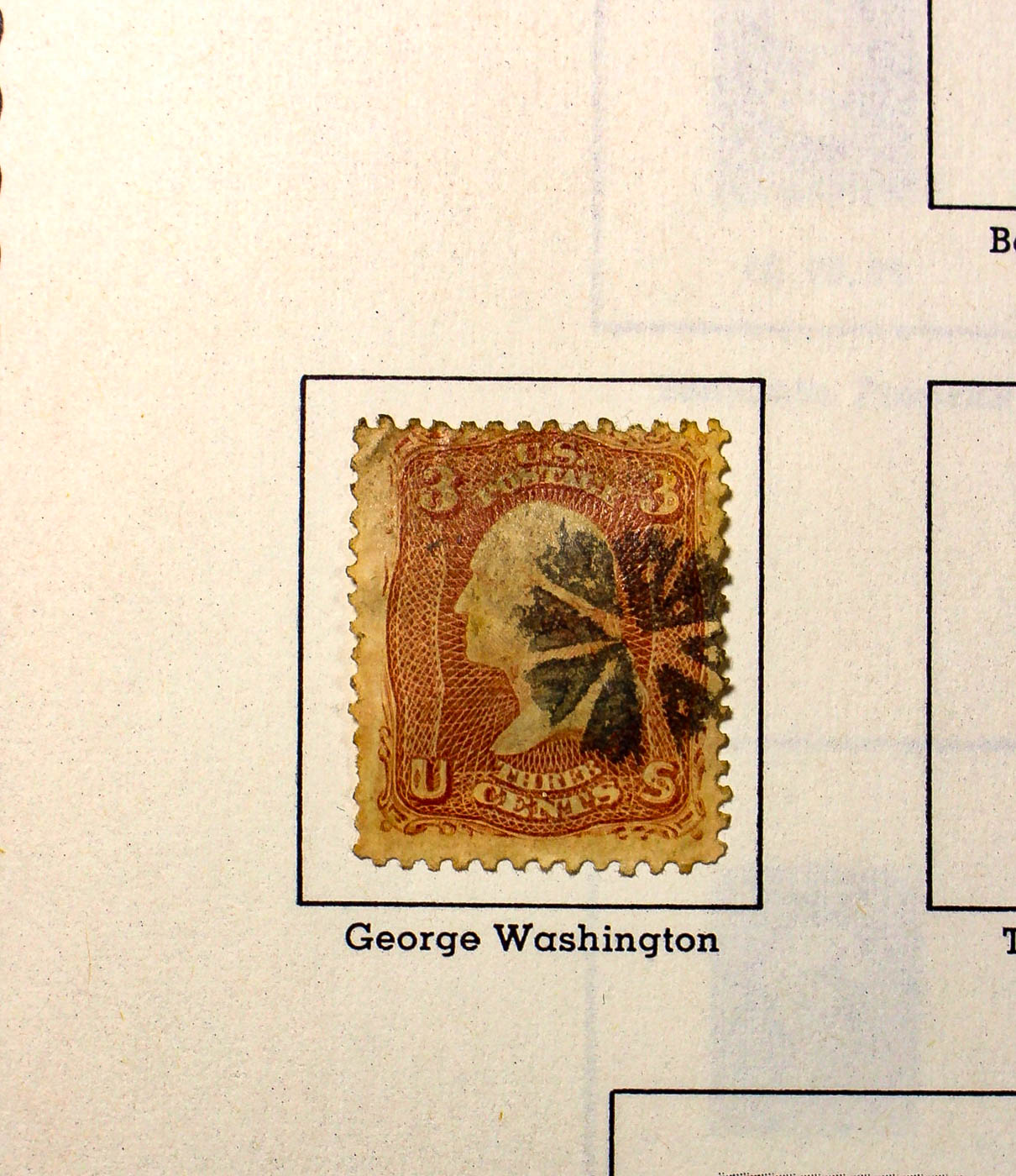 A U.S. Stamp Collection in an "All American Stamp Album"