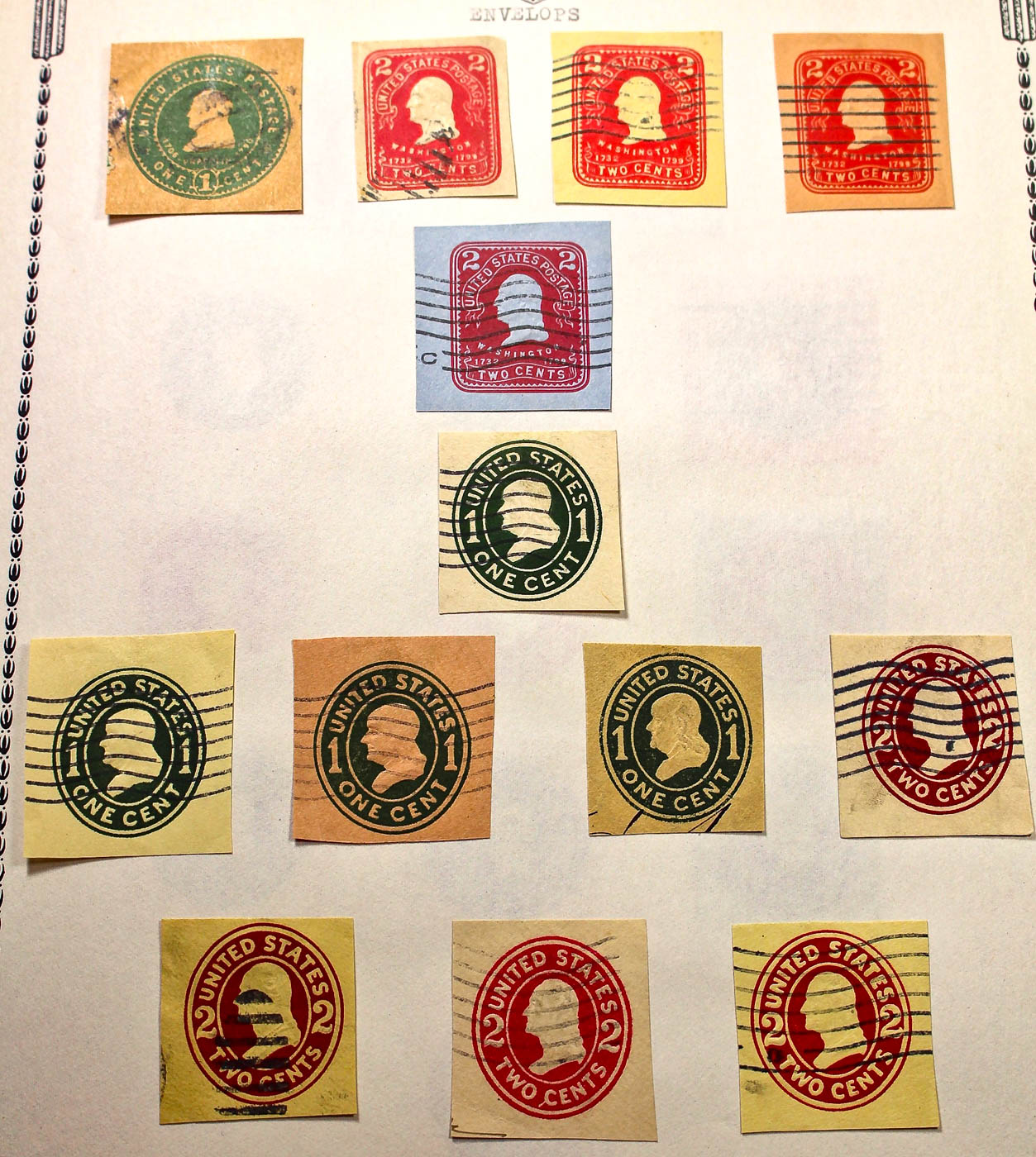 A U.S. Stamp Collection in an "All American Stamp Album"