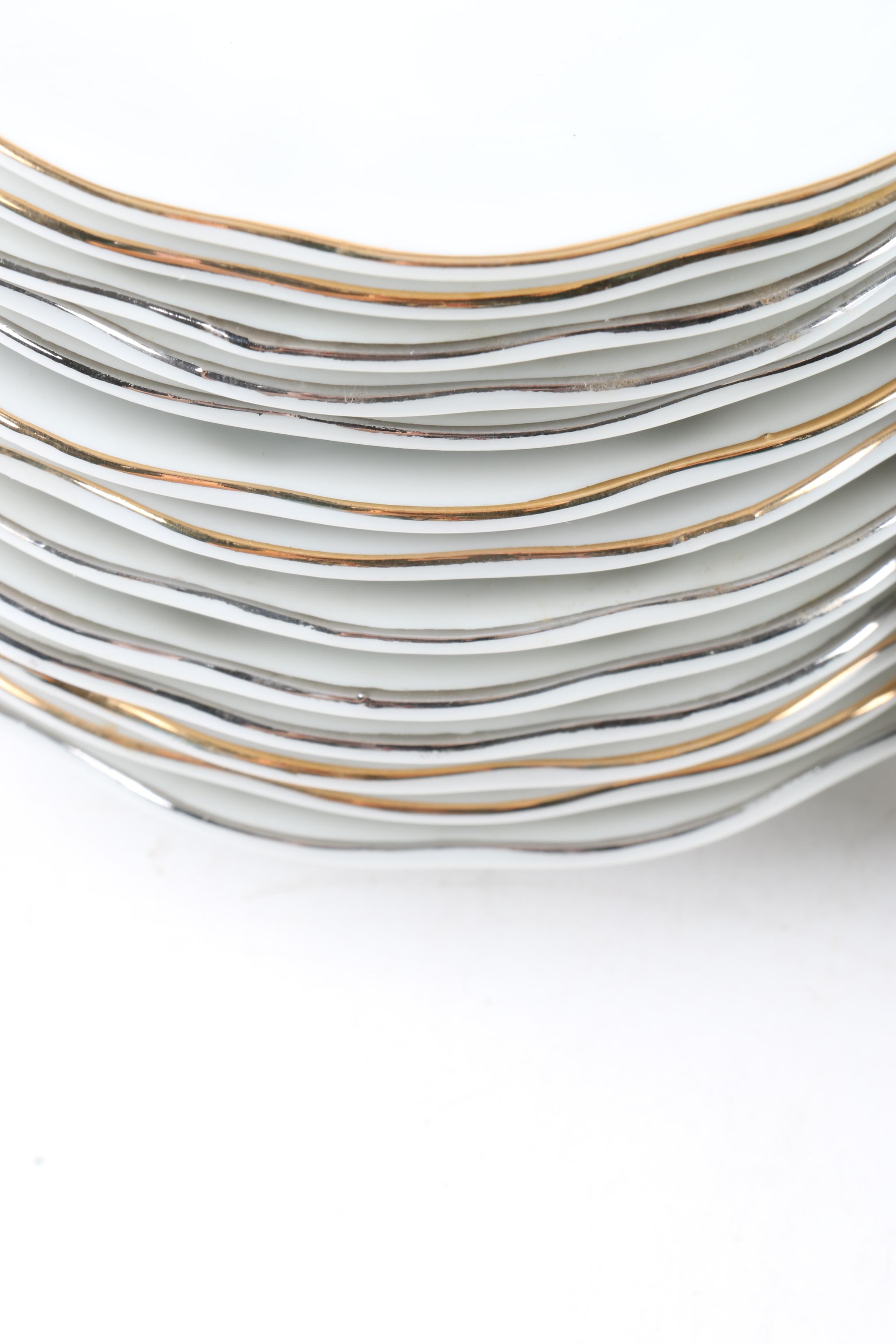 Napcoware Anniversary Cups and Saucers