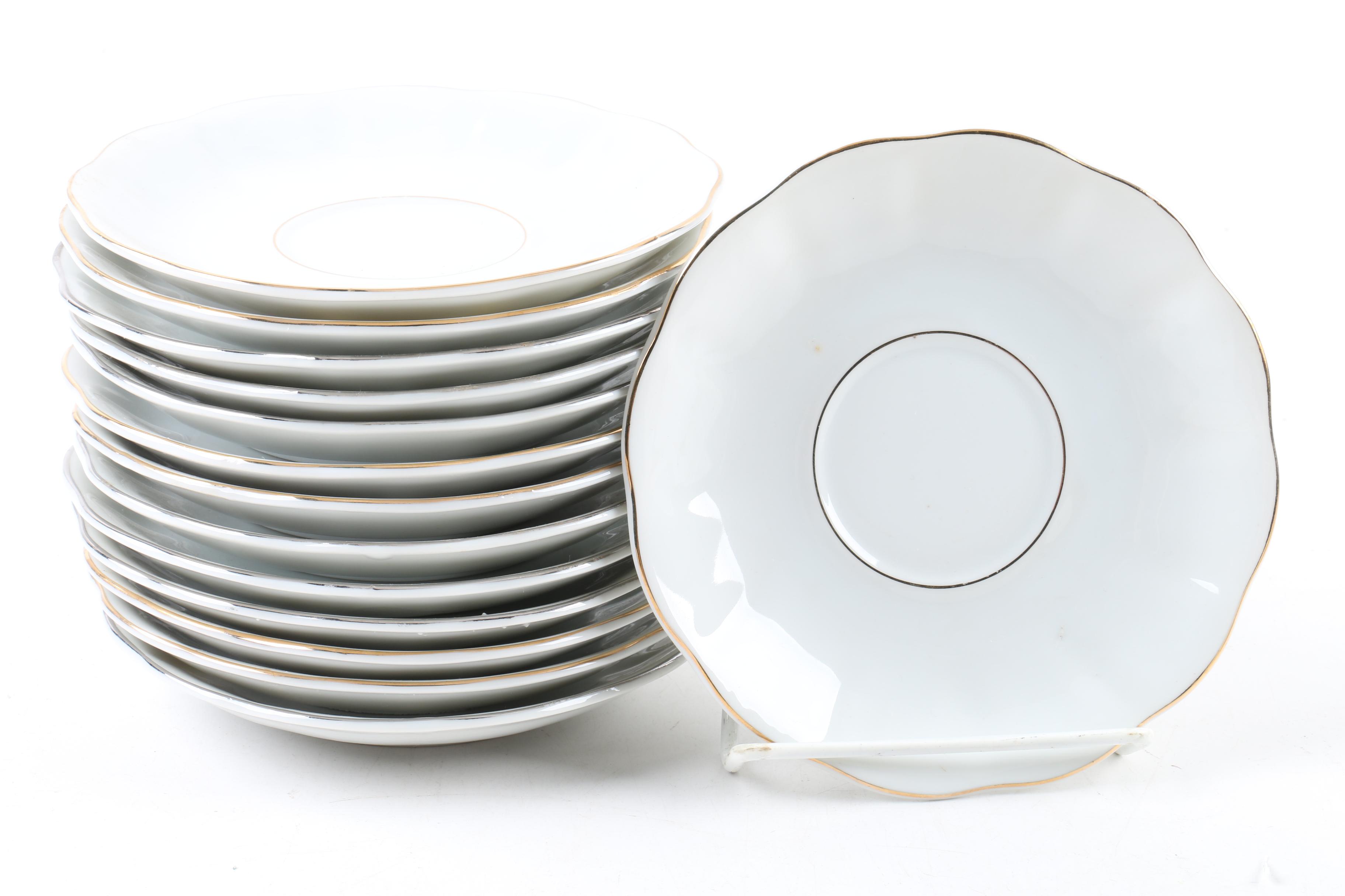 Napcoware Anniversary Cups and Saucers