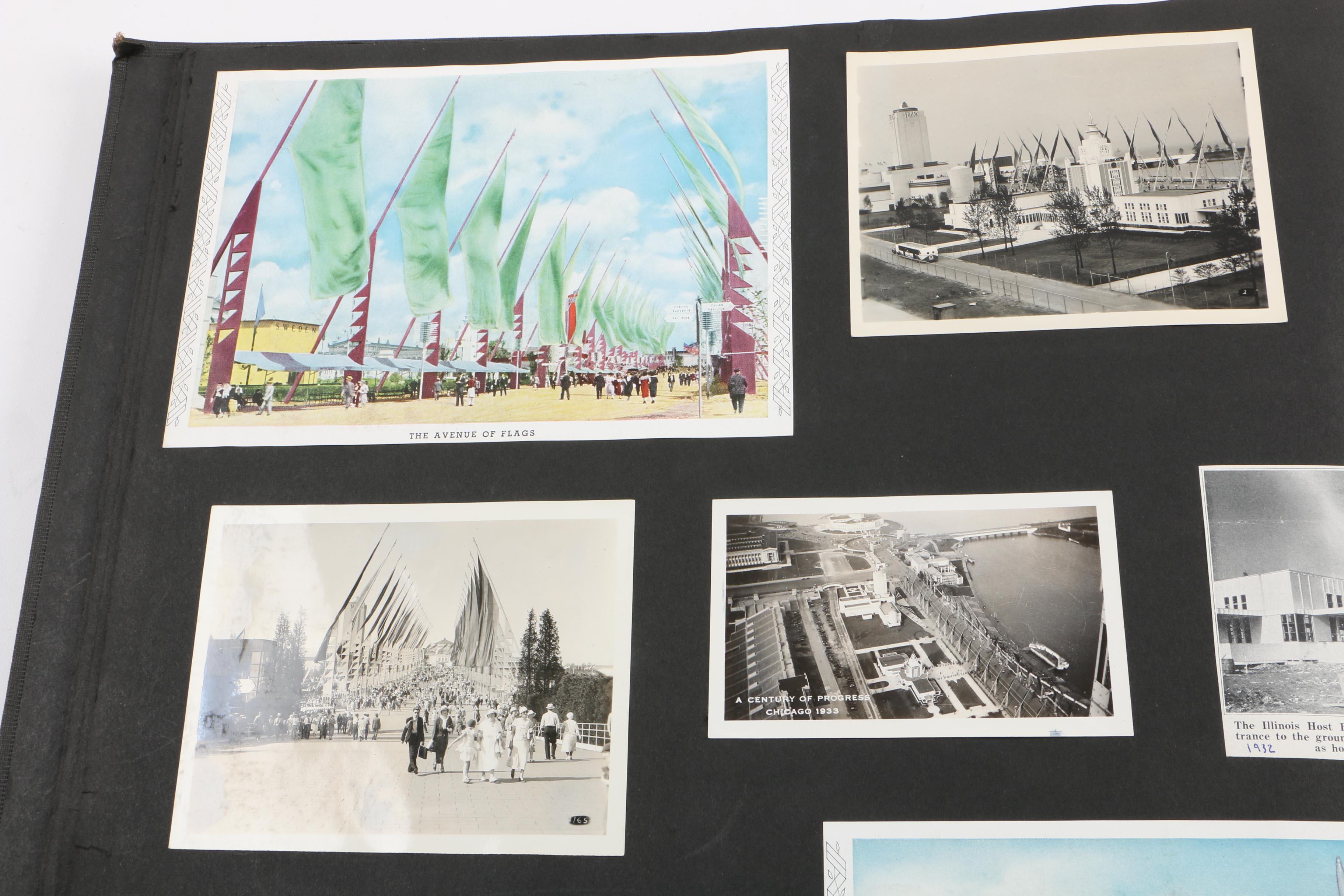 1933  Newsletters, Scrapbook of Chicago's "Century of Progress" Exposition