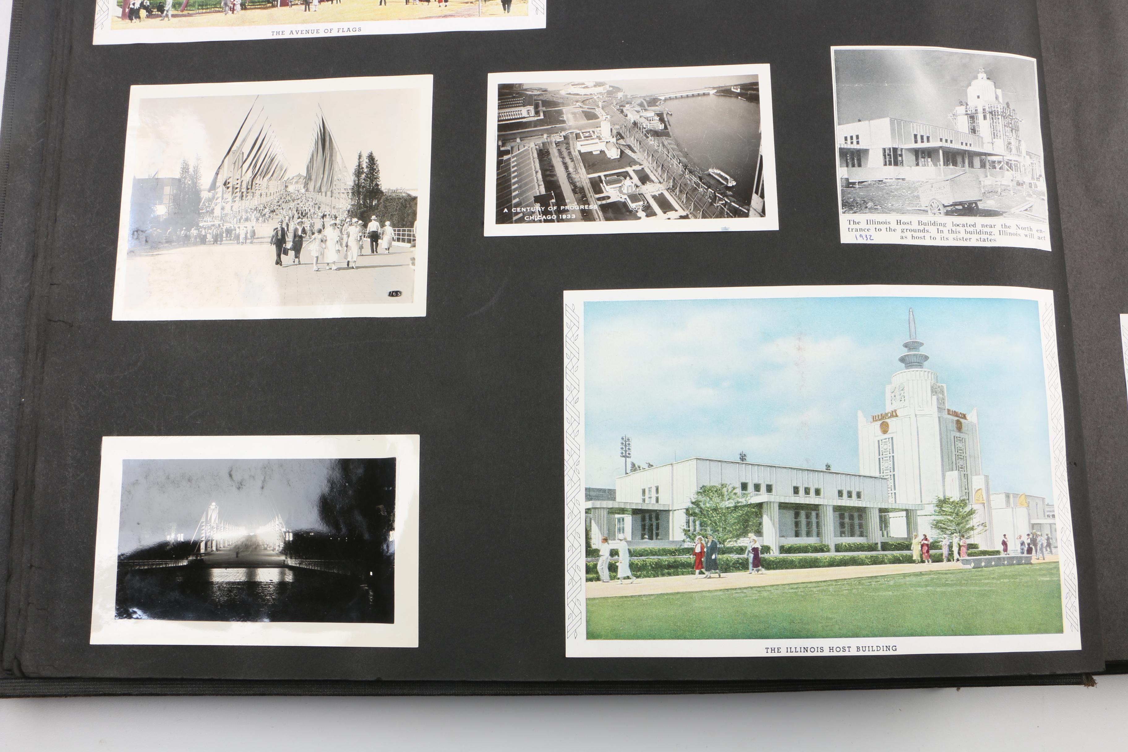 1933  Newsletters, Scrapbook of Chicago's "Century of Progress" Exposition