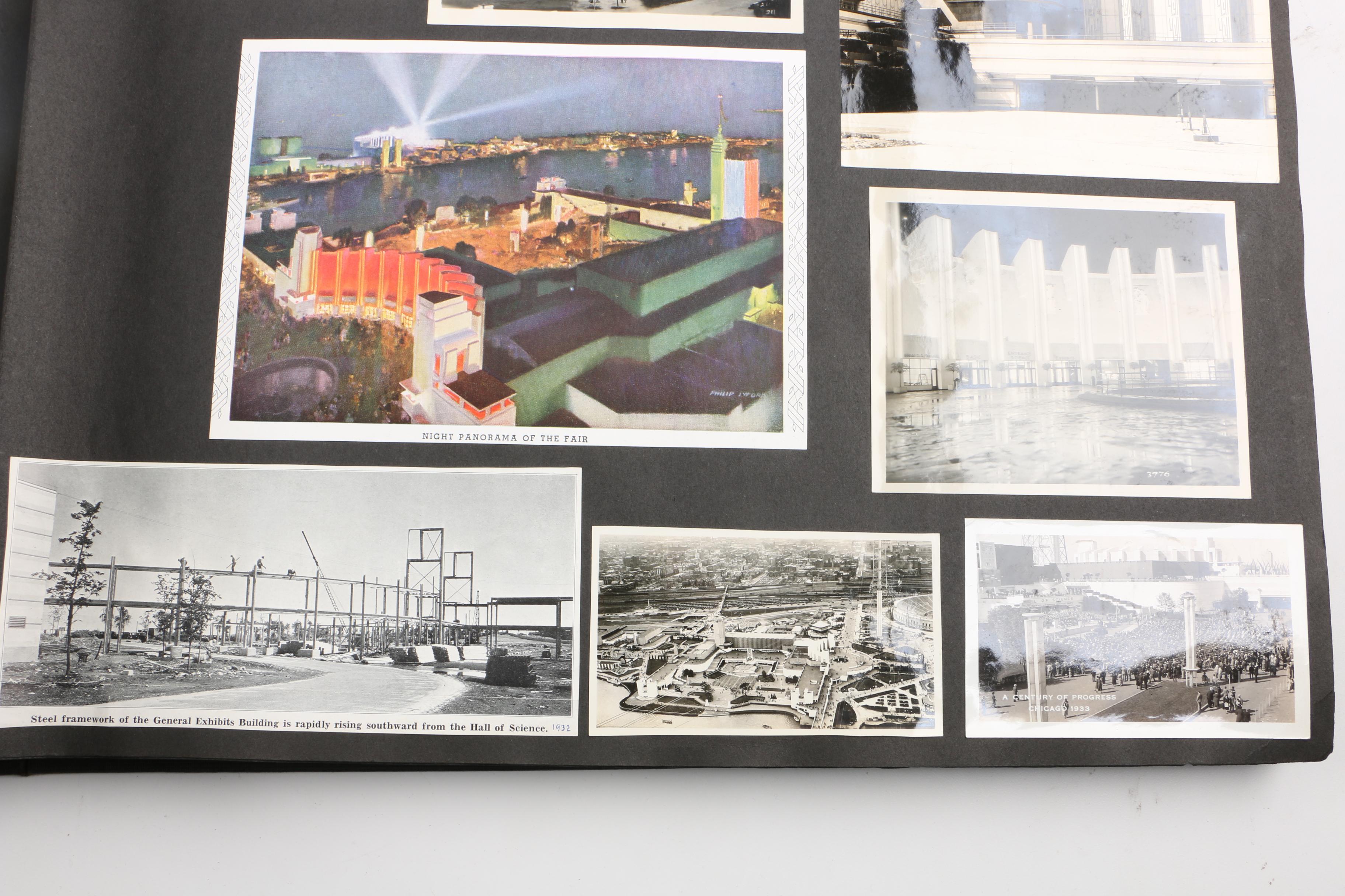 1933  Newsletters, Scrapbook of Chicago's "Century of Progress" Exposition