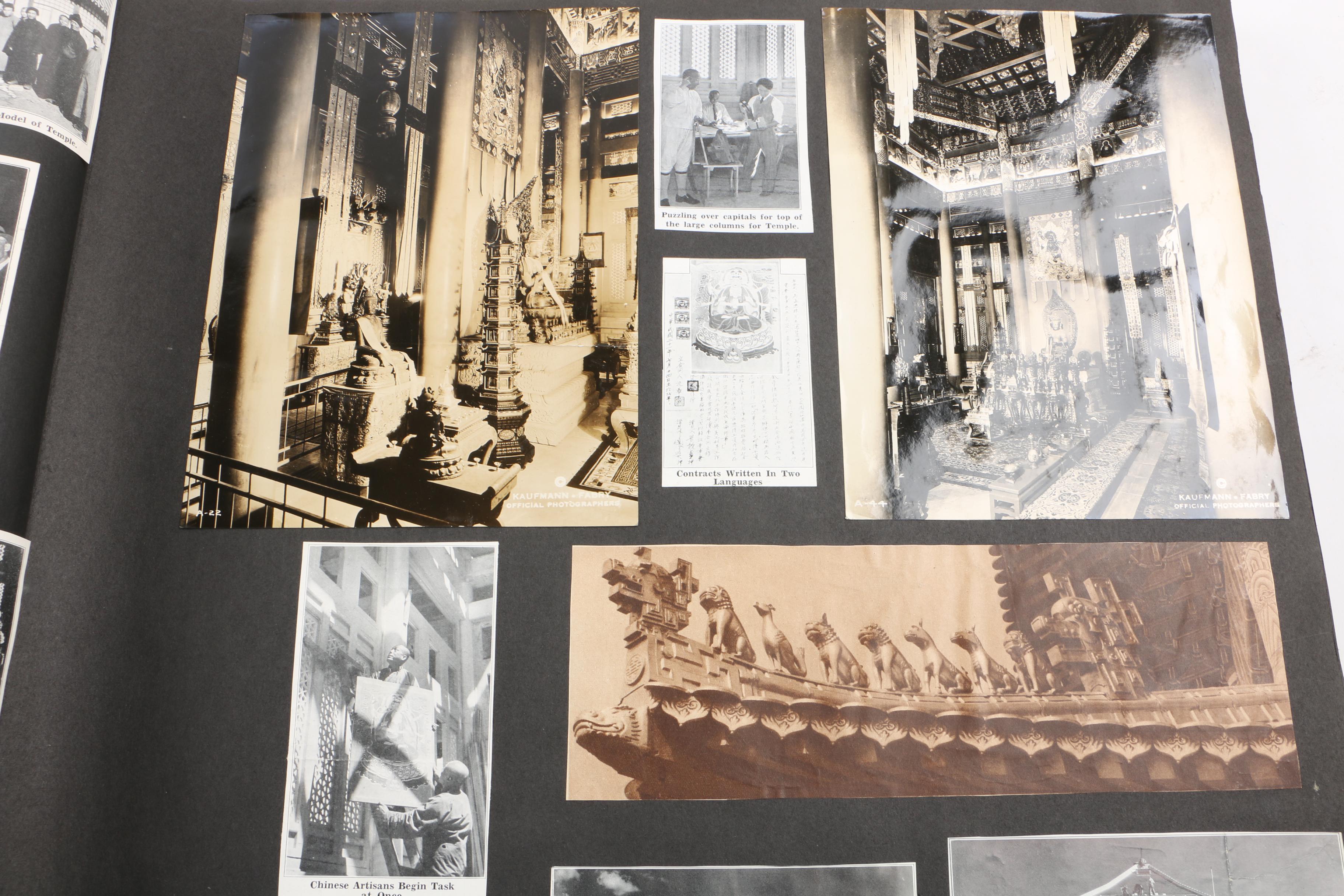 1933  Newsletters, Scrapbook of Chicago's "Century of Progress" Exposition