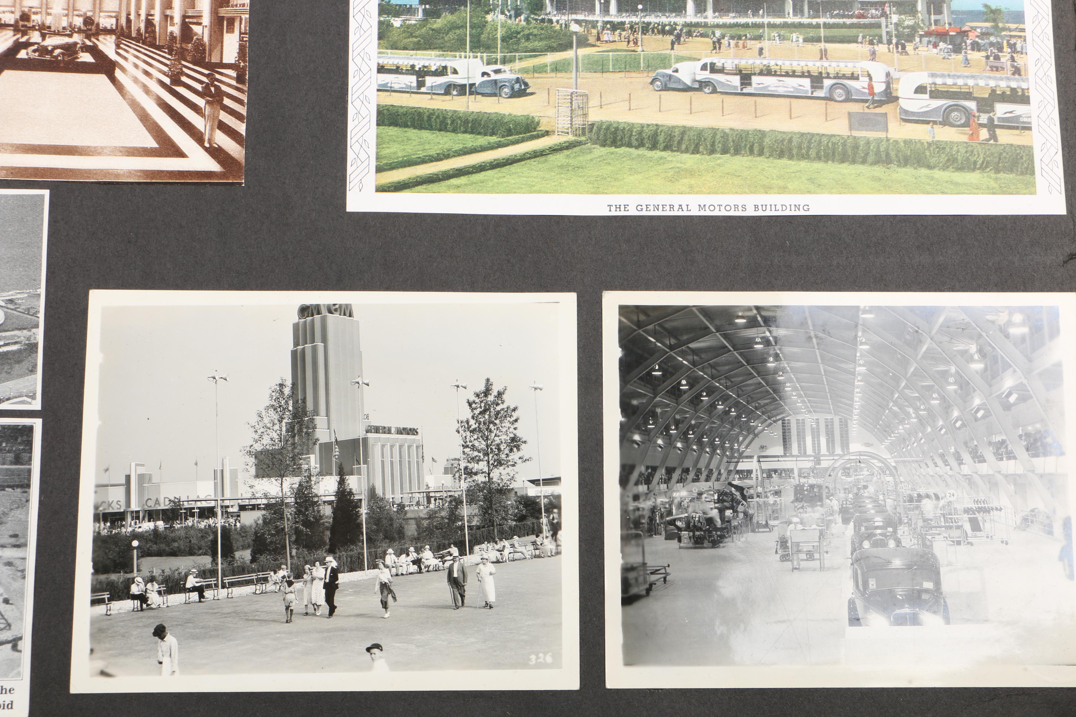 1933  Newsletters, Scrapbook of Chicago's "Century of Progress" Exposition