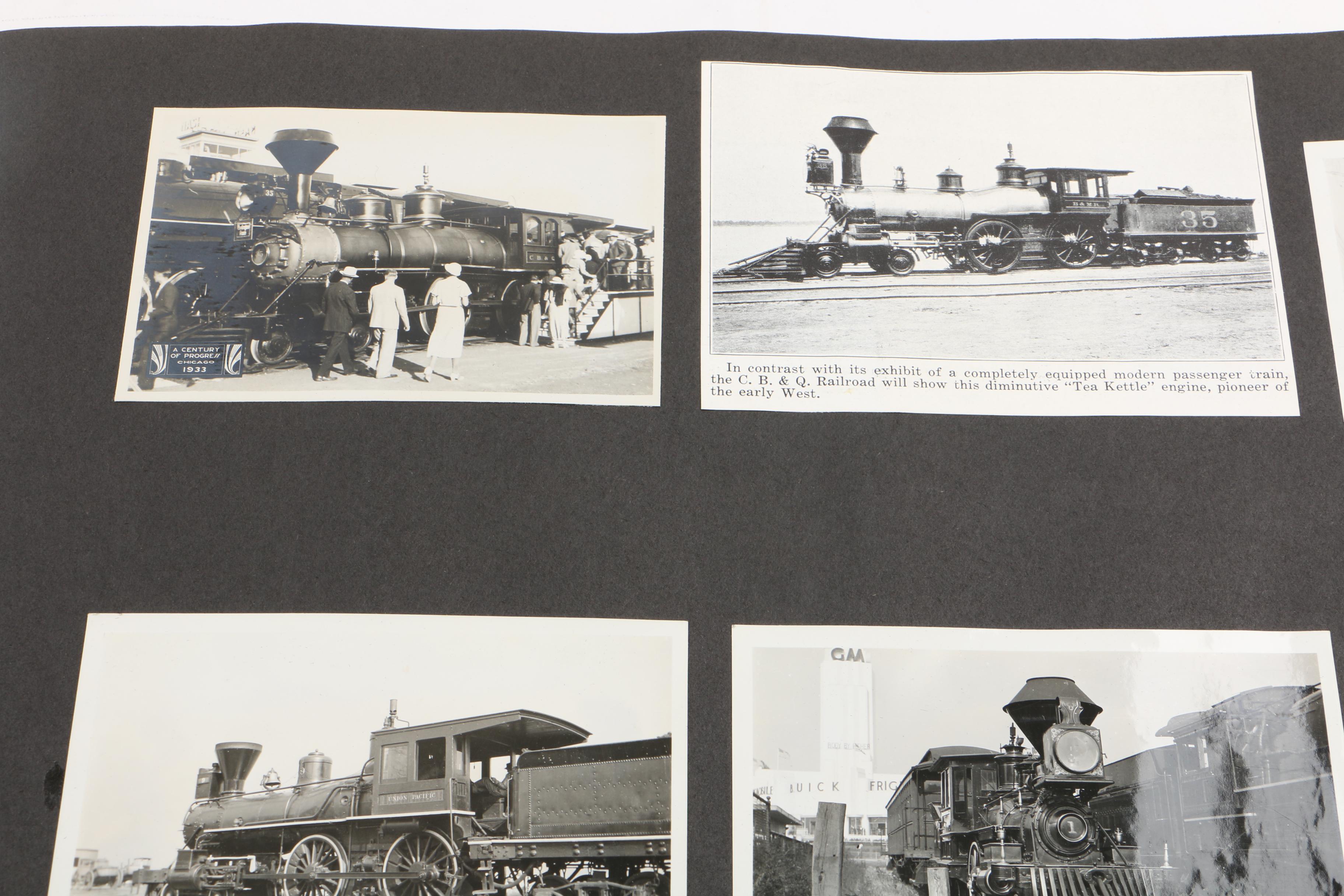 1933  Newsletters, Scrapbook of Chicago's "Century of Progress" Exposition