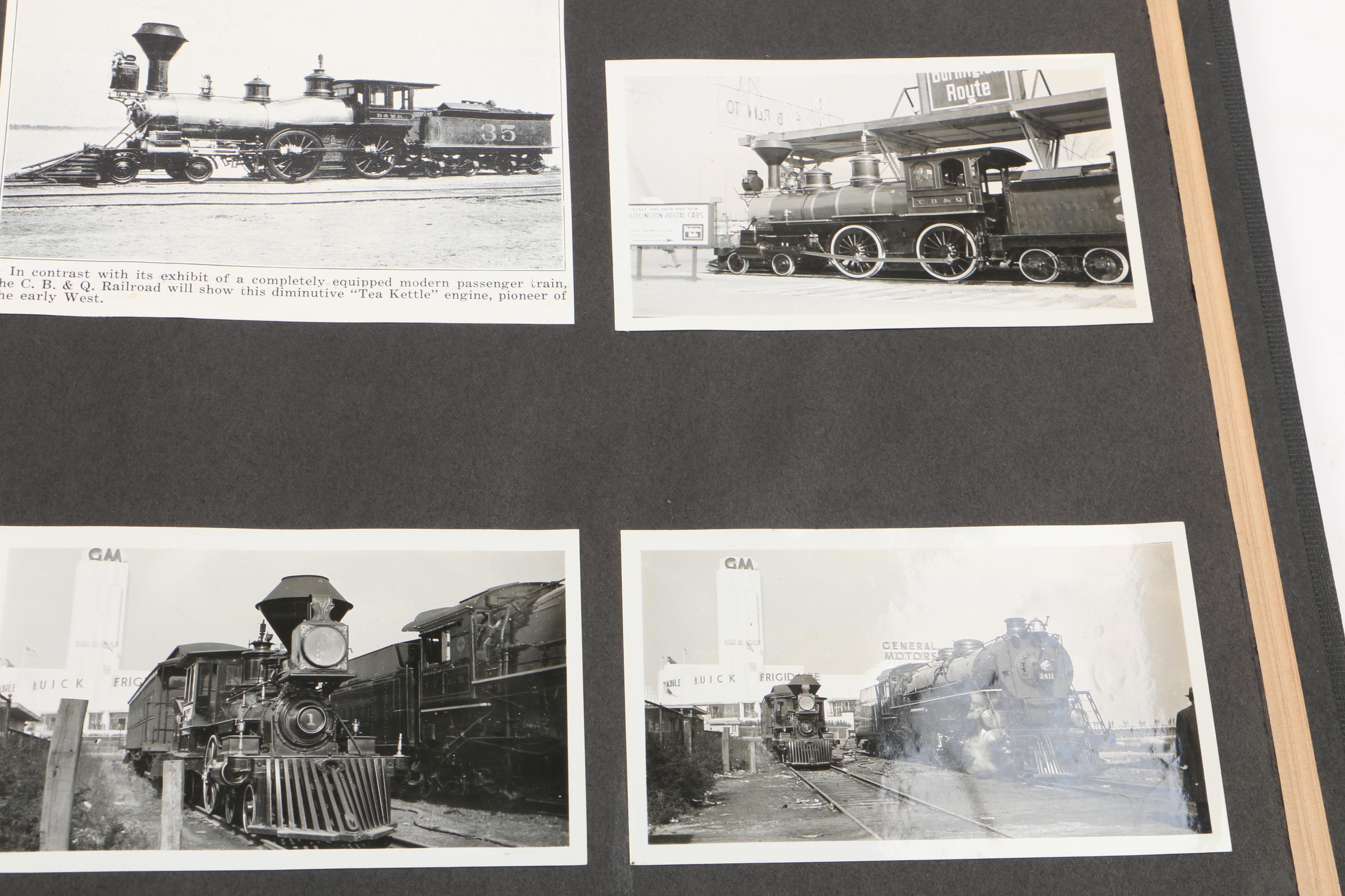 1933  Newsletters, Scrapbook of Chicago's "Century of Progress" Exposition