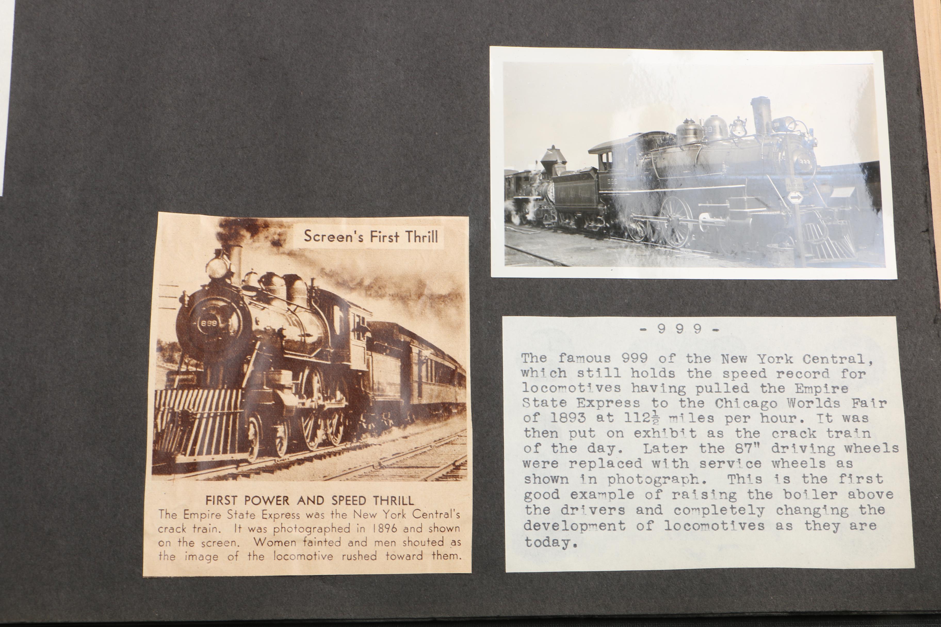 1933  Newsletters, Scrapbook of Chicago's "Century of Progress" Exposition