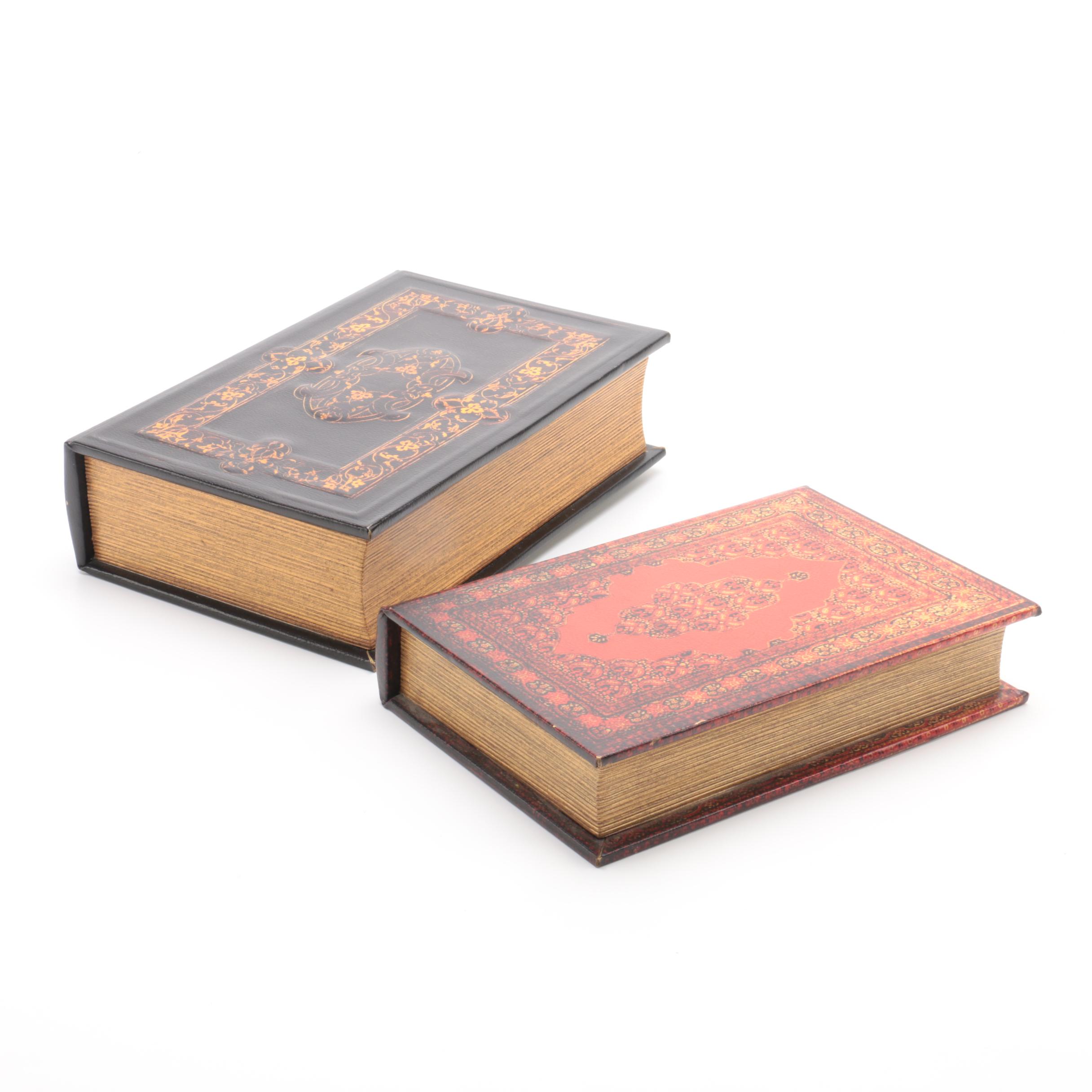 Wooden Book Boxes by Hemispheres
