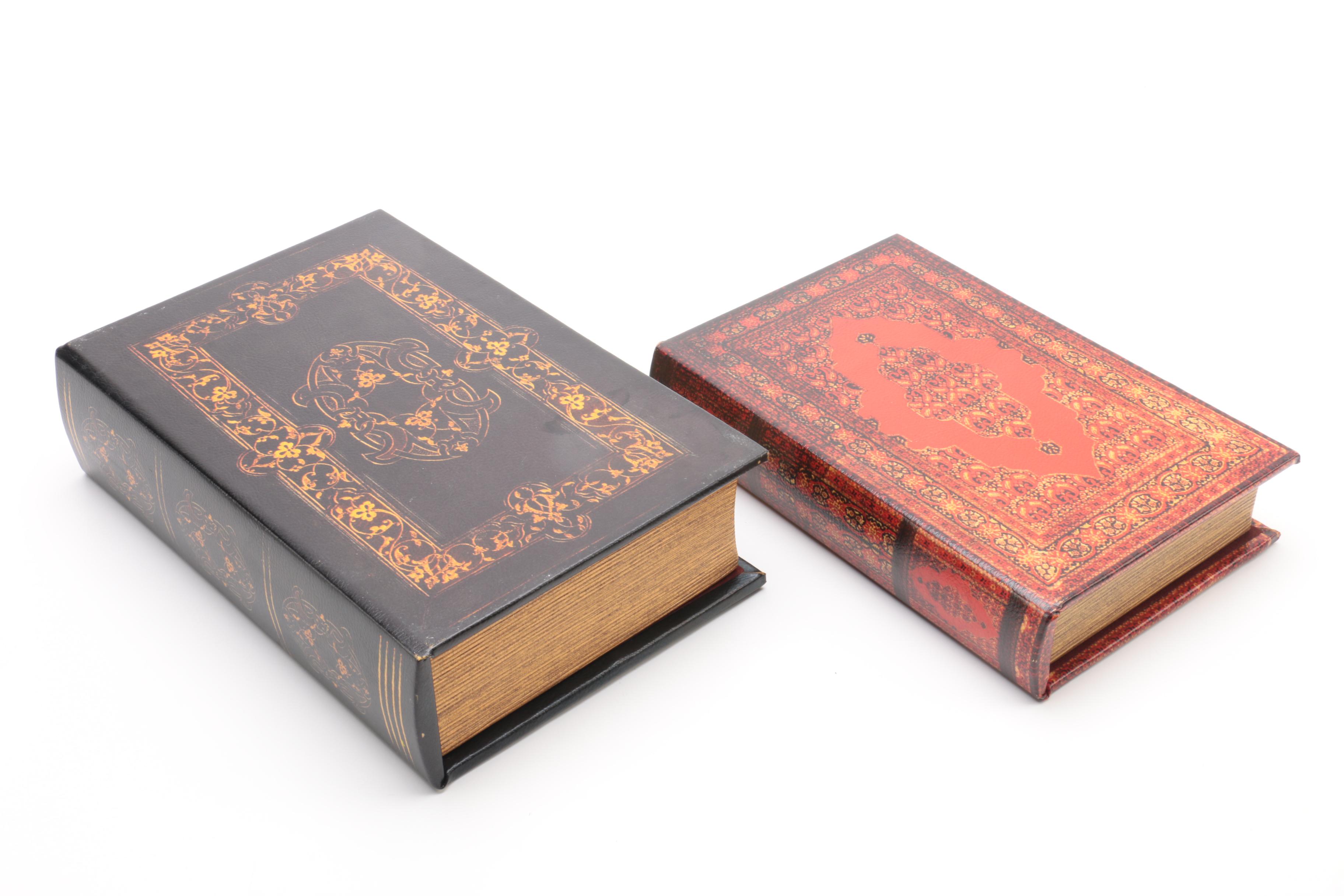 Wooden Book Boxes by Hemispheres