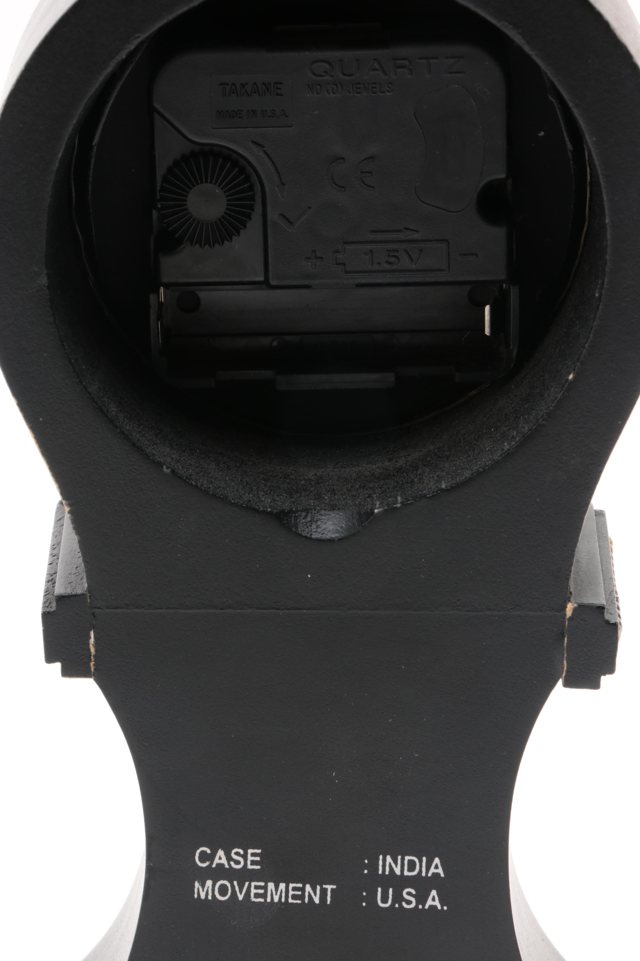 Decorative Pillar Candle Holders and Clock